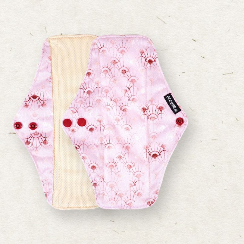 Lore & Leaf Malta Eco Mini Reusable Sanitary Period Pad Regular Day Natural Healthy Ocean Song 2