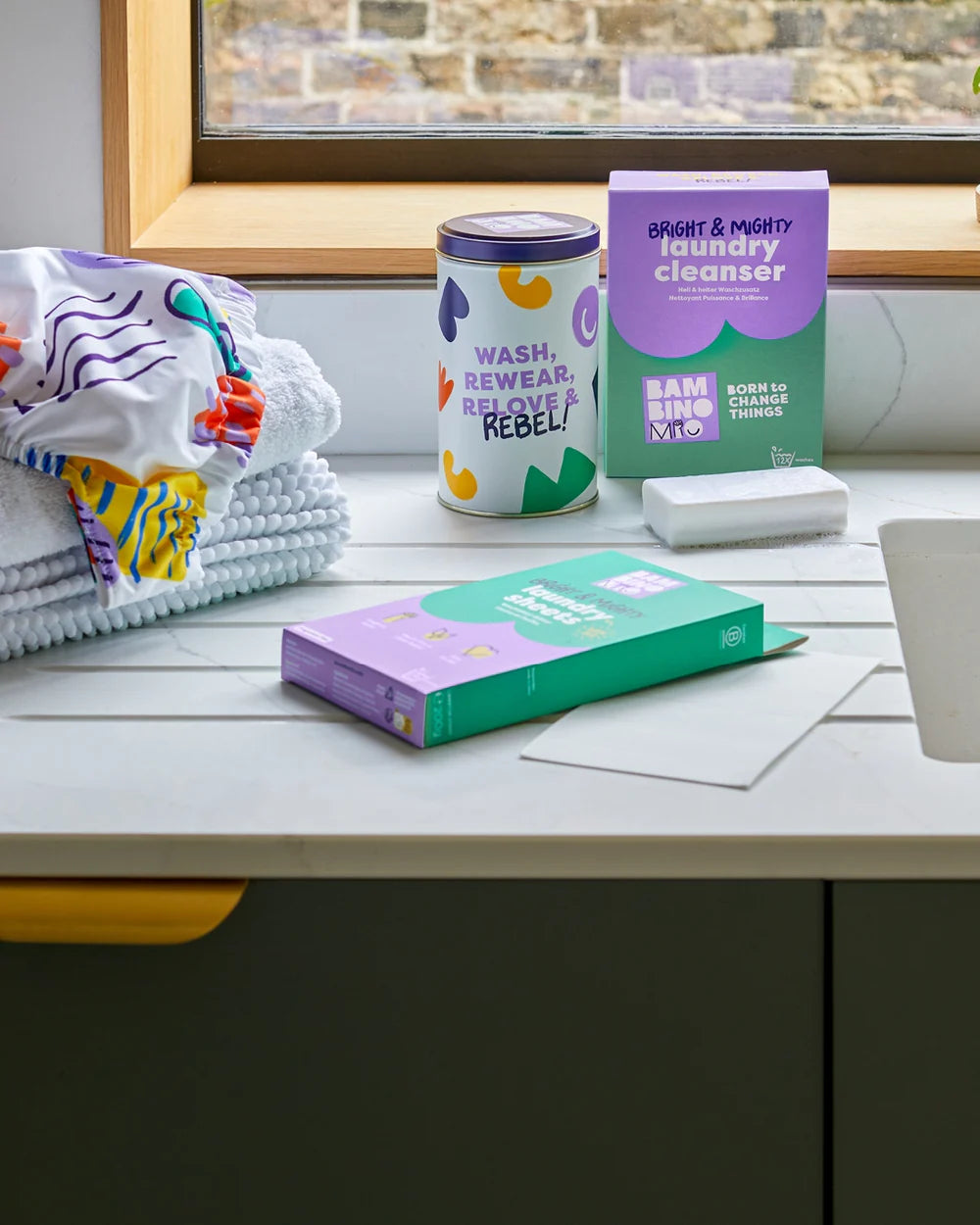 Bambino Mio - Bright & Mighty Eco-Friendly Laundry 24x Sheets
