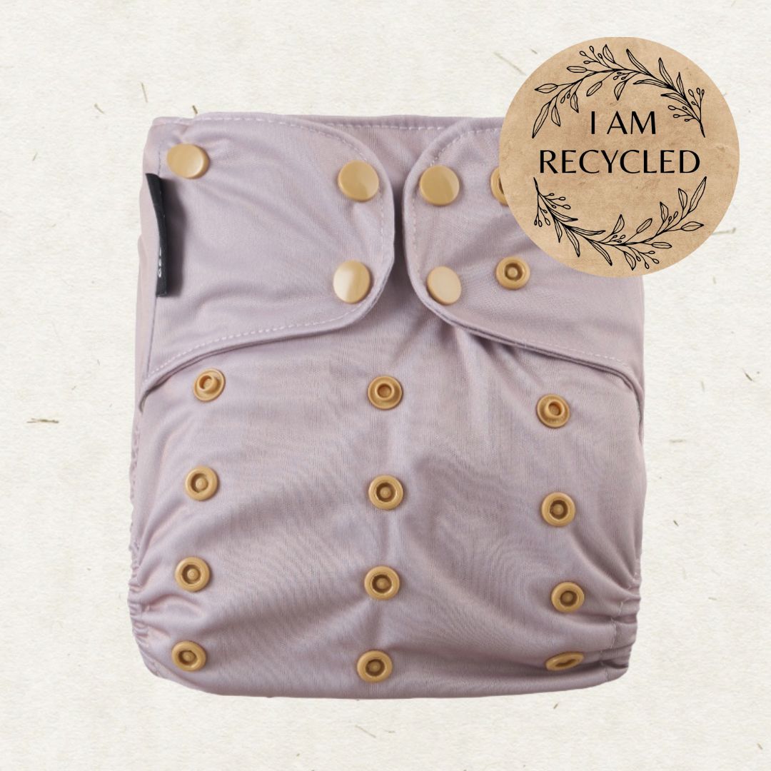 Lore & Leaf Malta sustainable eco friendly reusable shop Eco Mini pocket reusable diaper nappy cloth Periwinkle recycled