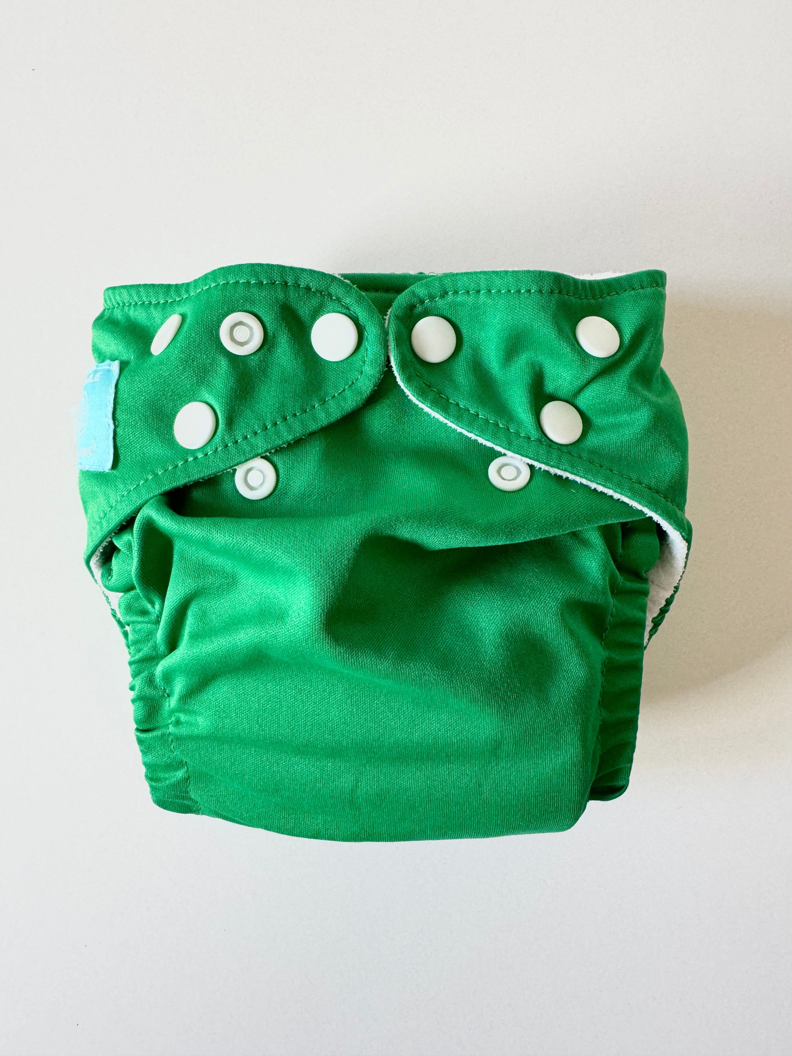 Pannolino tascabile Charlie Banana taglia unica usato - Verde basilico