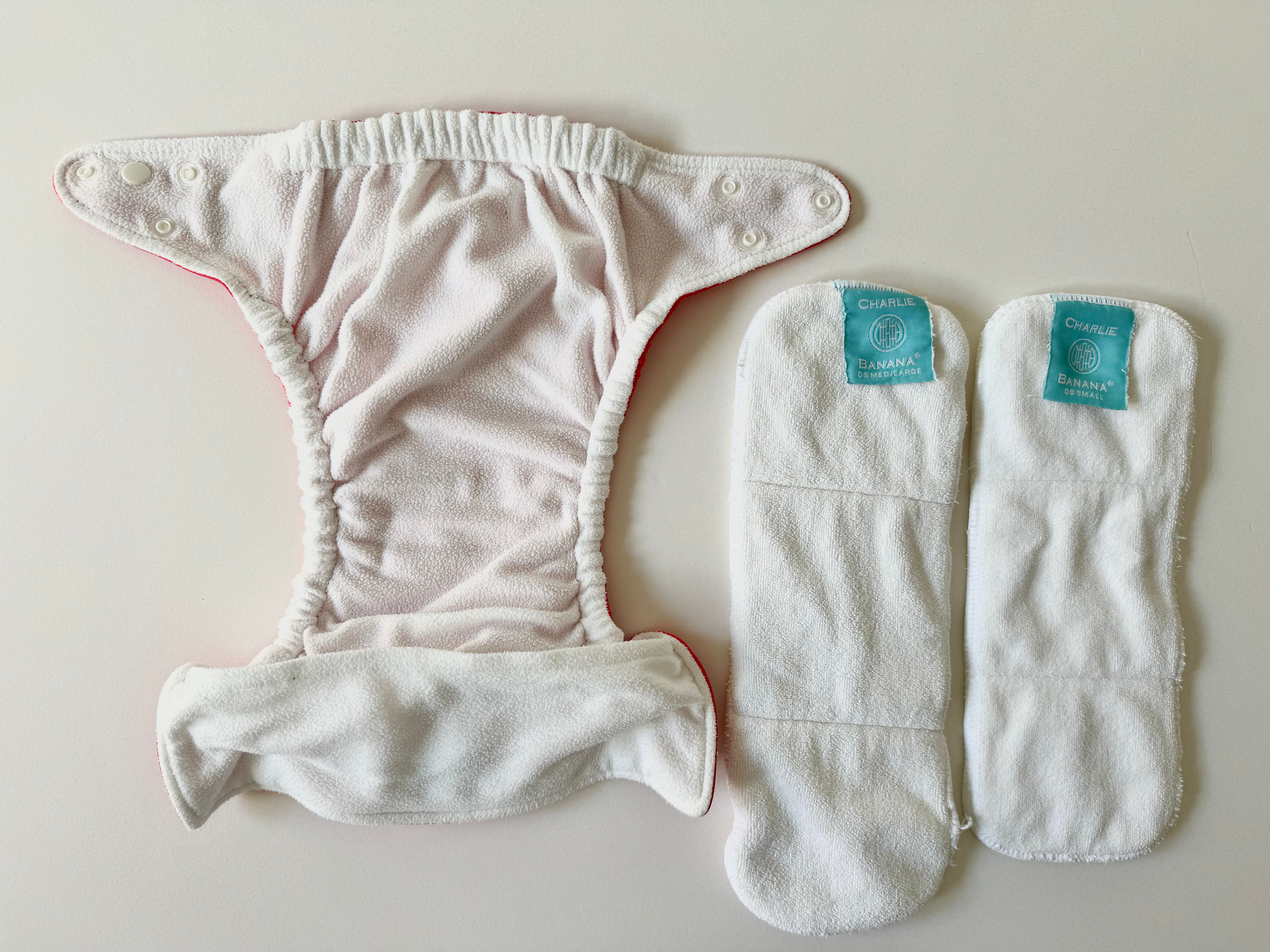 Pannolino tascabile Charlie Banana taglia unica usato - Rosso