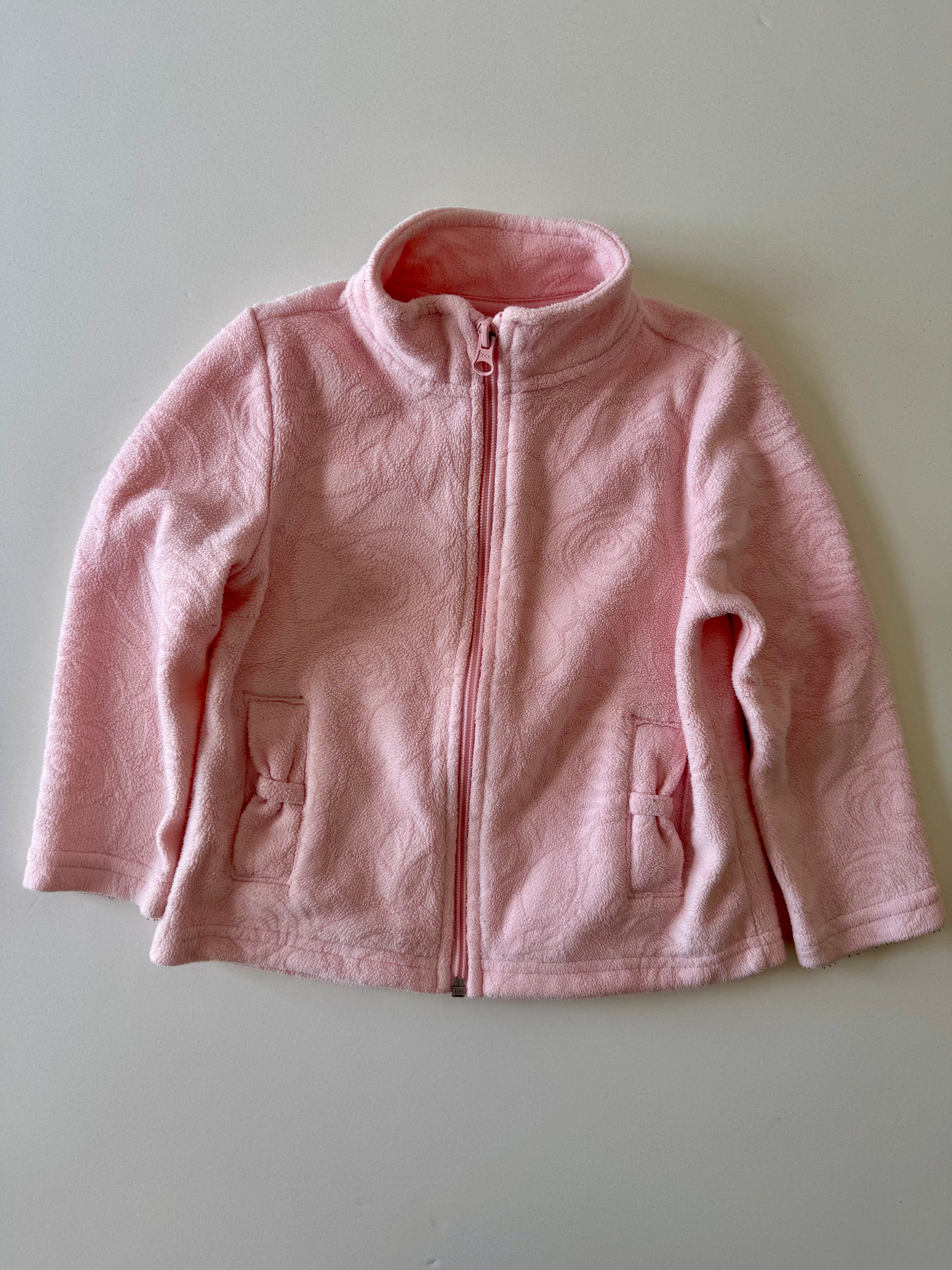 Felpa con cappuccio e cerniera 3-4 anni