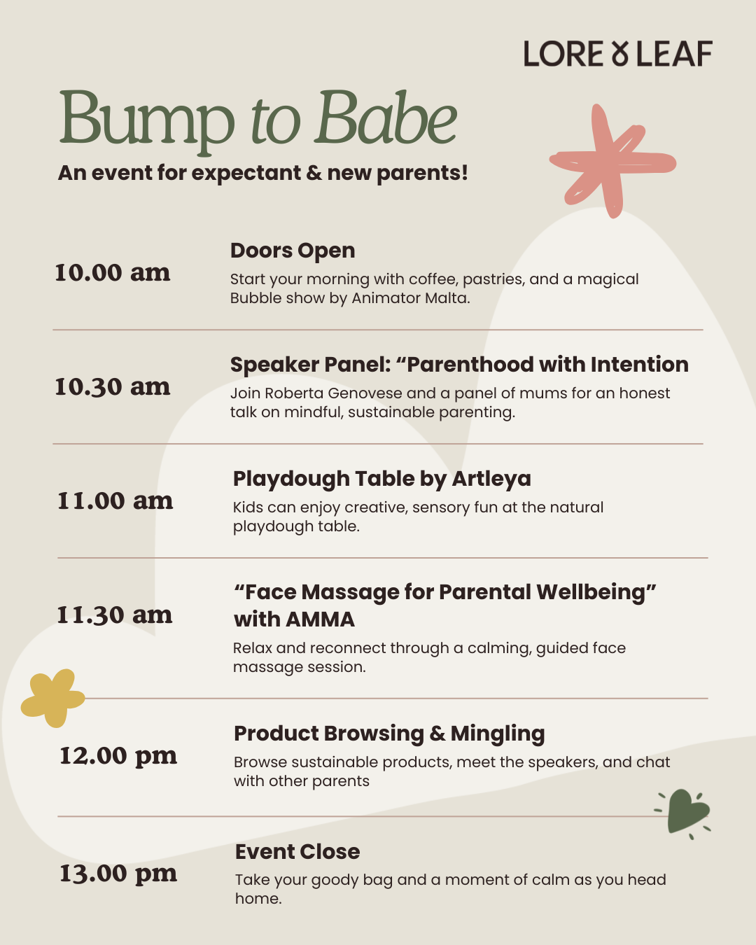 Bump to Babe: An Event for All Parents