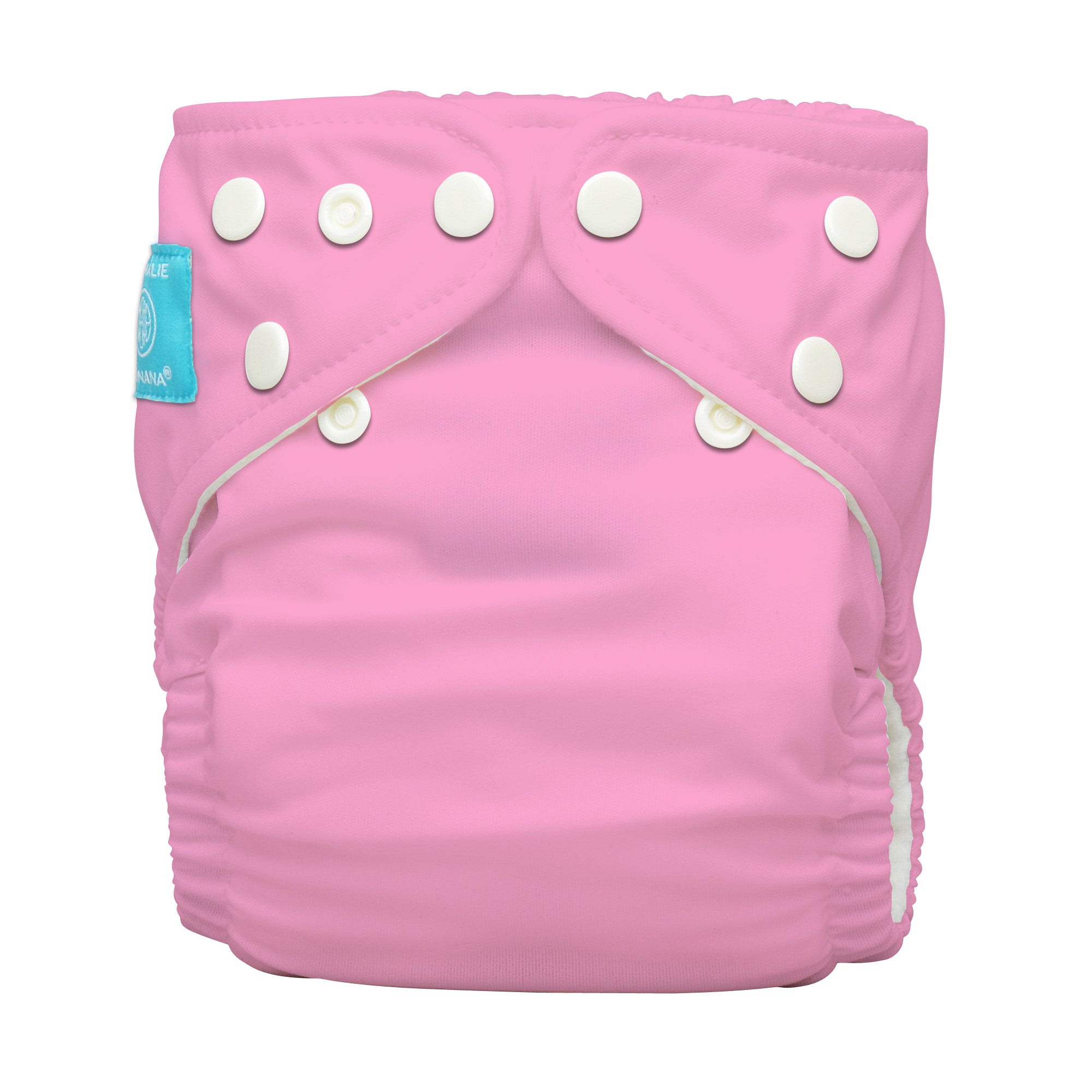 Charlie Banana One Size Hybrid Pocket Nappy Baby Pink The Cloth Nappy Company Malta