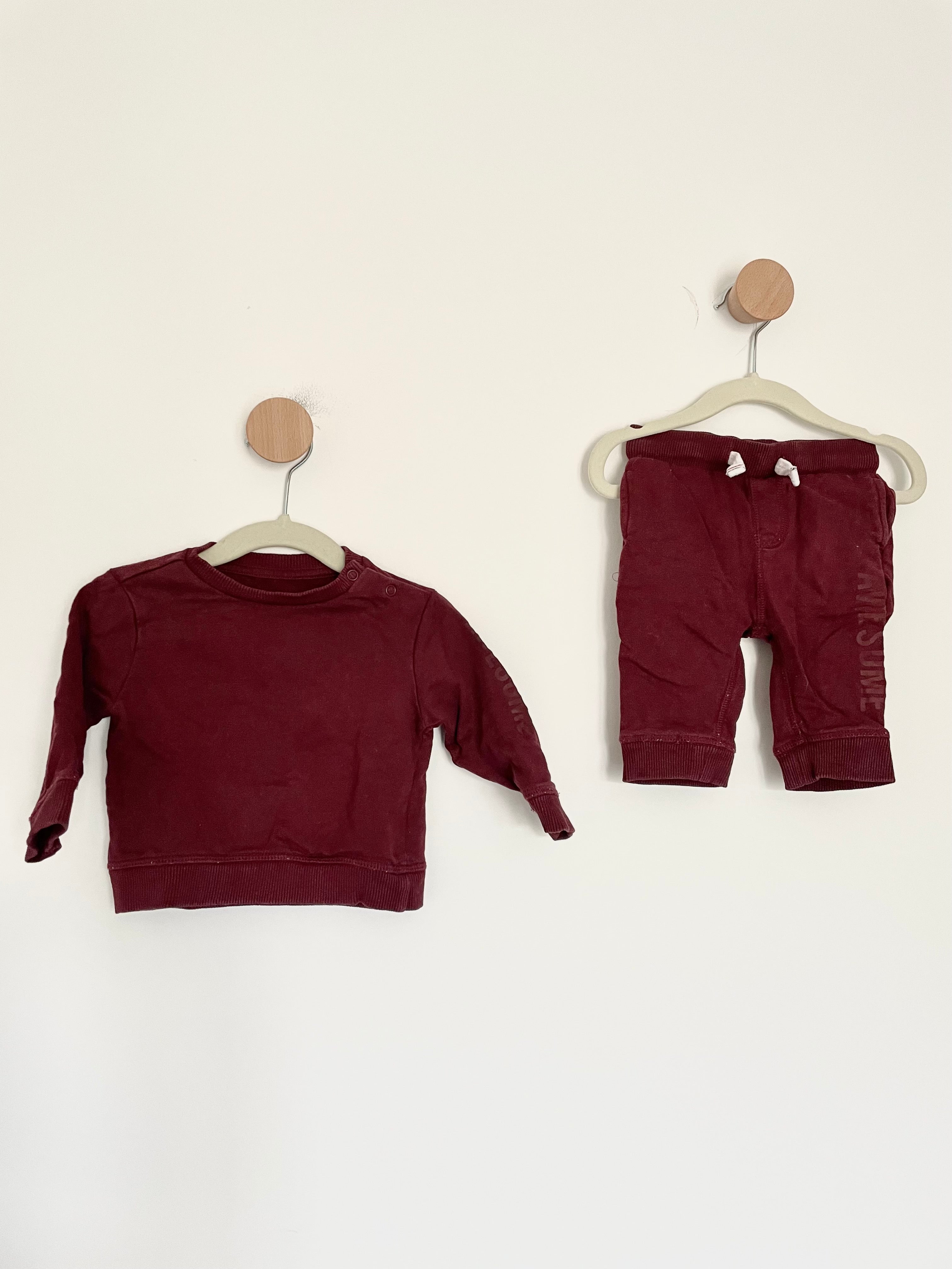 Set da 2 pezzi da 3 a 6 mesi