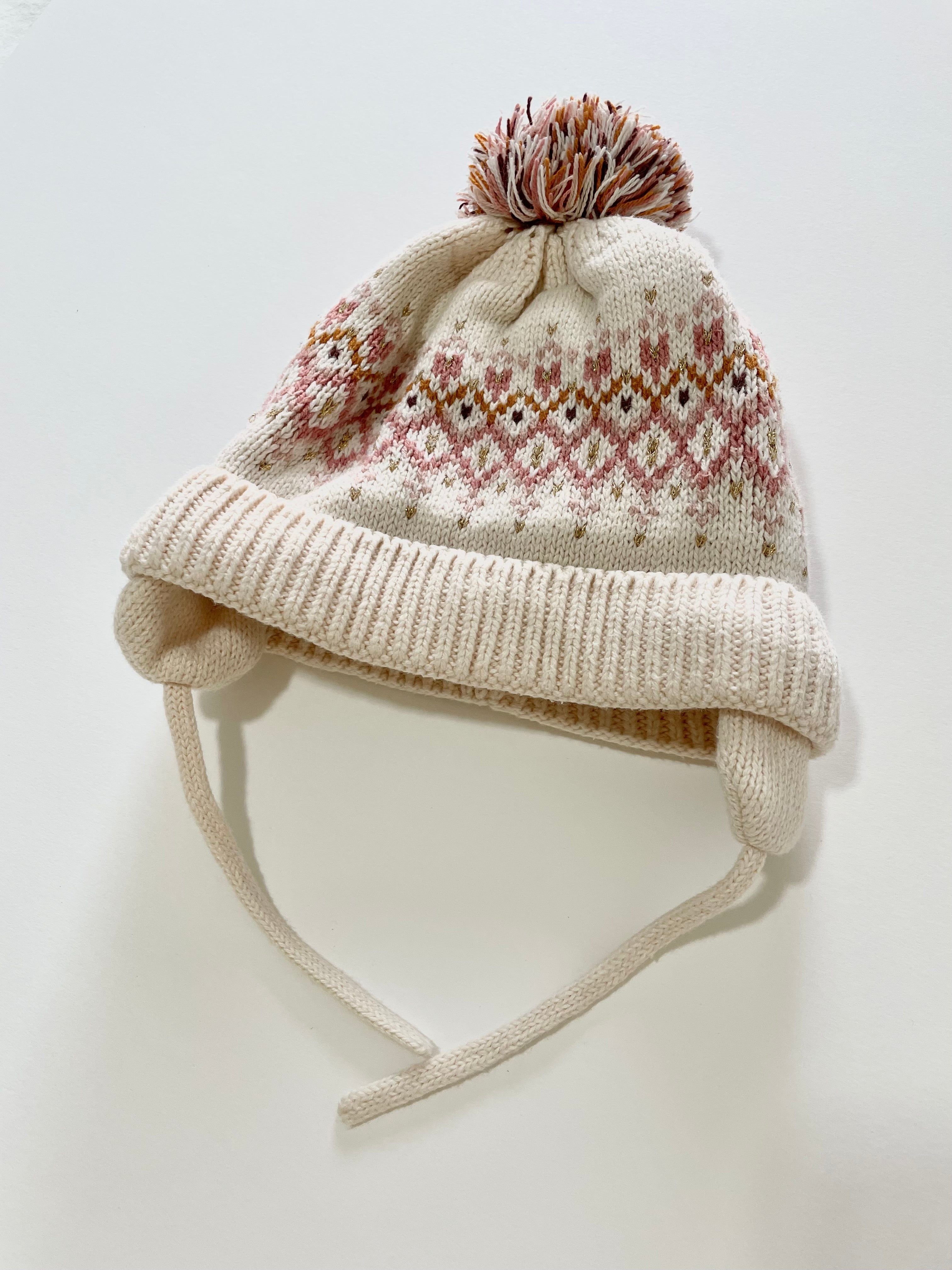 Cappello invernale per neonati 0-3 mesi