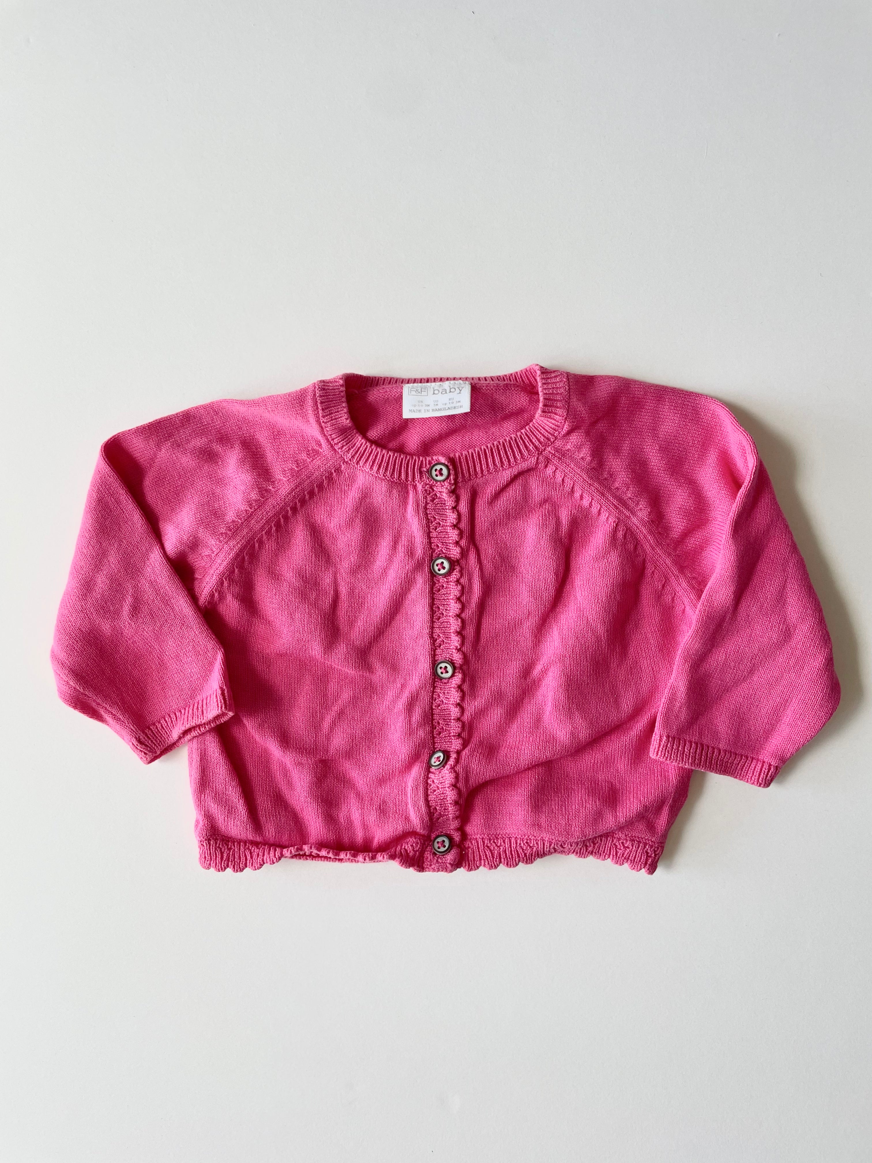 Cardigan 0-3 mesi