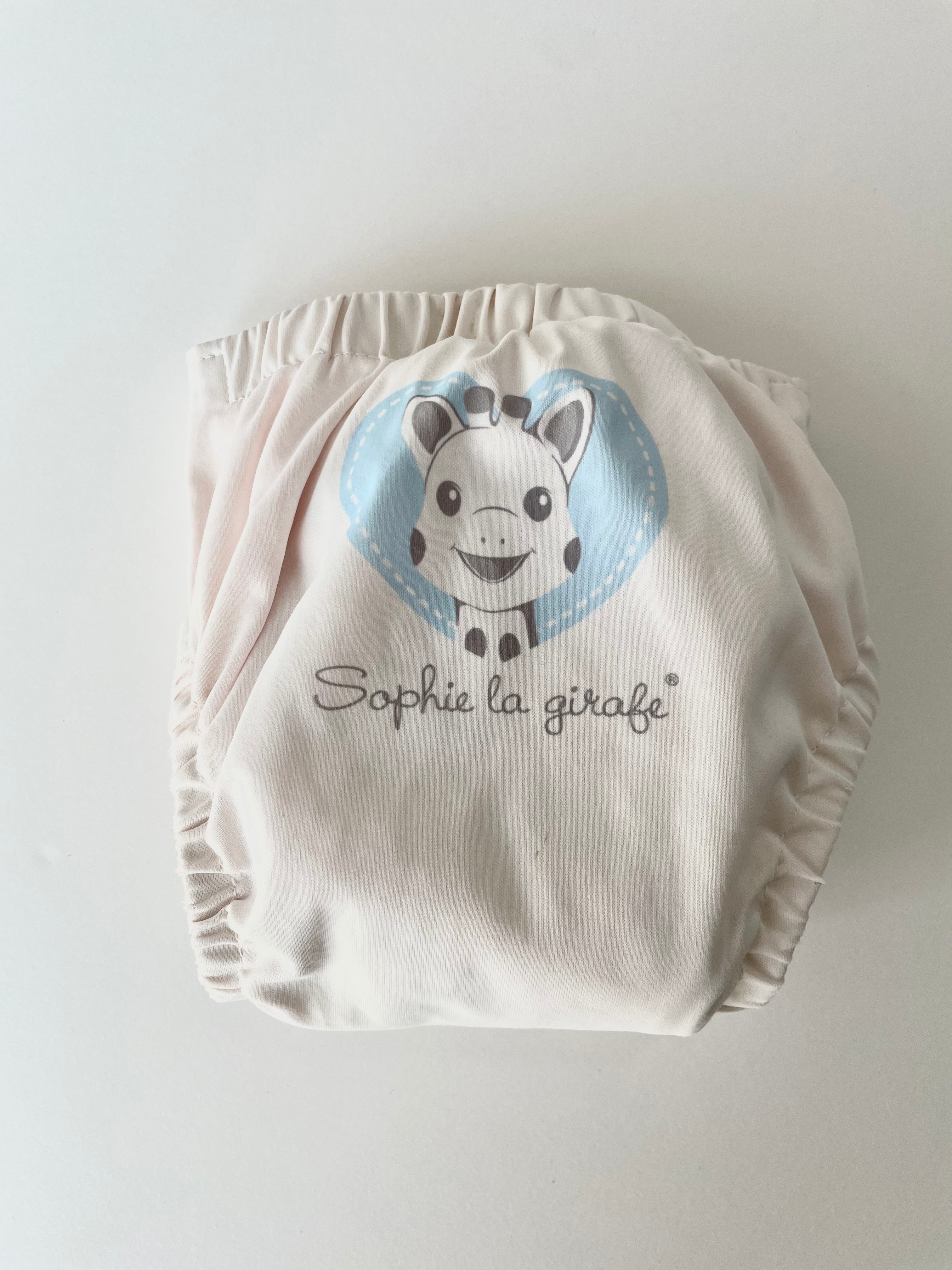 Pannolino tascabile Charlie Banana taglia unica usato - Sophie Blue Heart