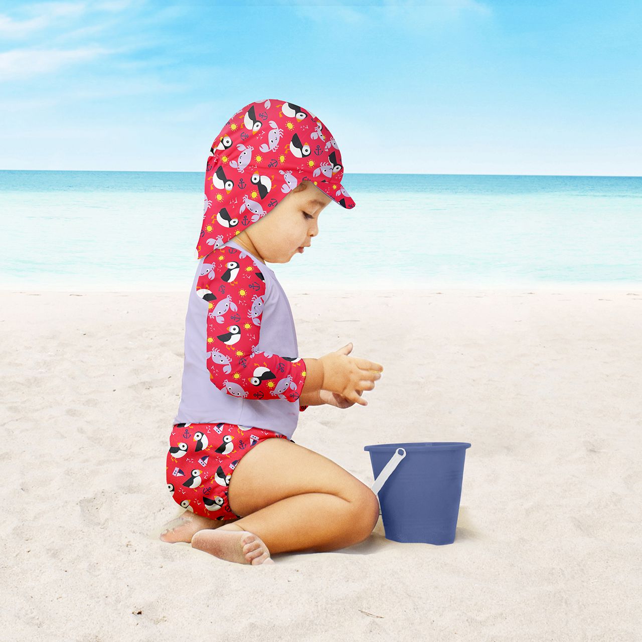 Lore & Leaf Malta Bambino Mio Reversible Swim Hat Nice Lifestyle