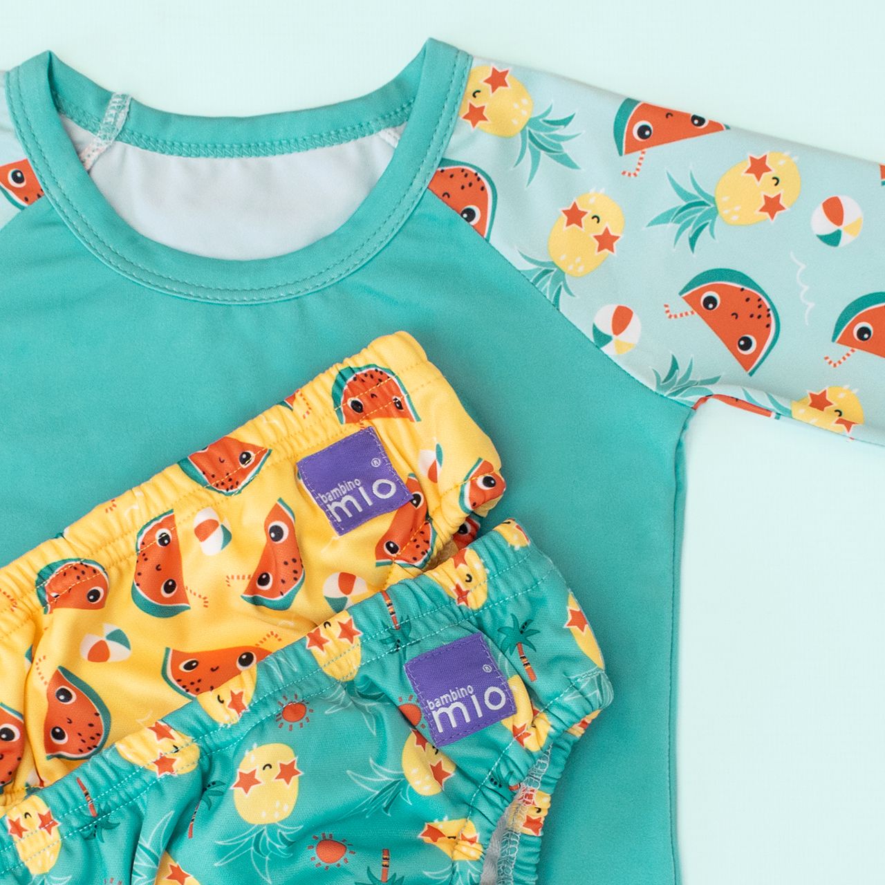 Lore & Leaf Malta Bambino Mio Swim Set Tropical 1