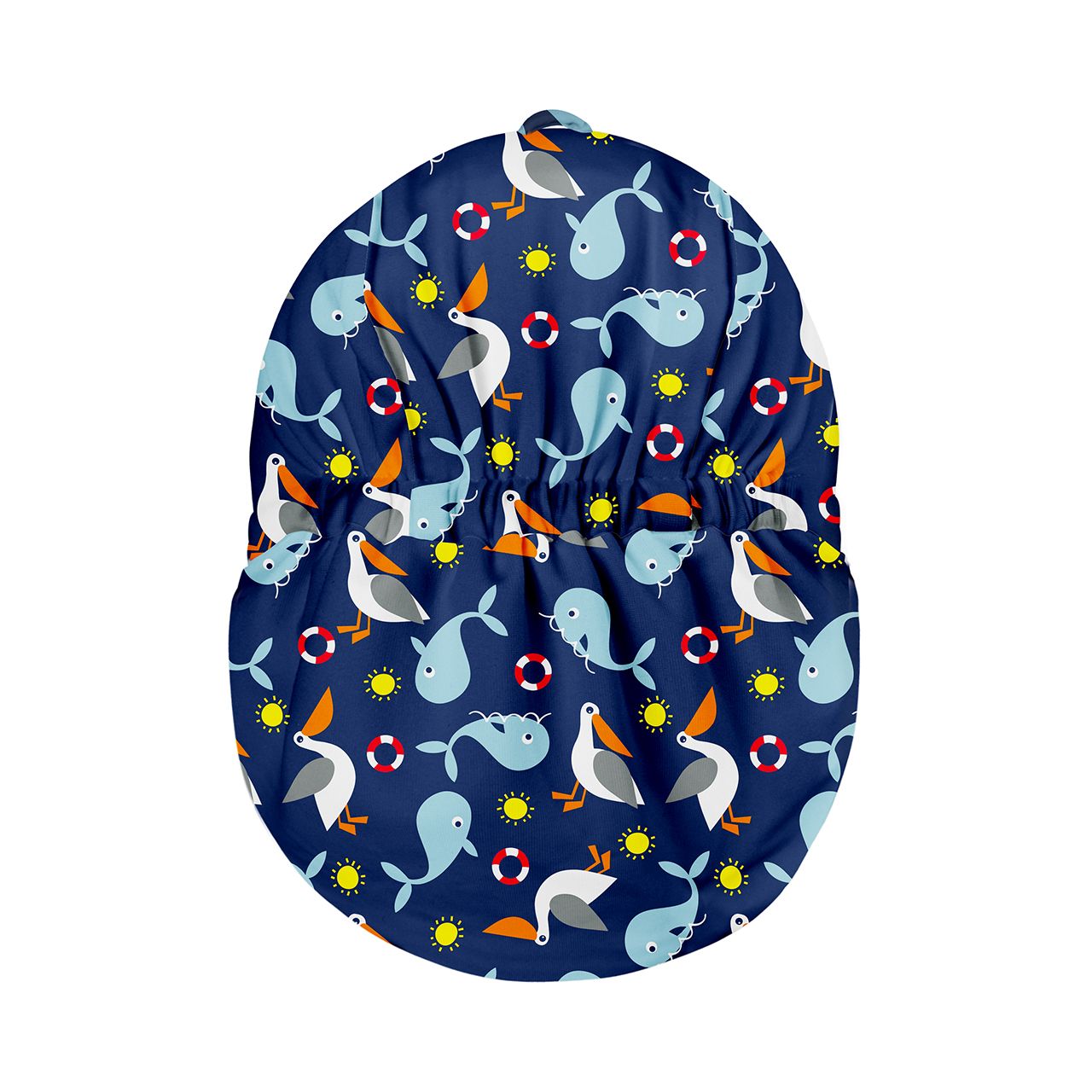 Lore & Leaf Malta Bambino Mio Reversible Swim Hat Nautical 2