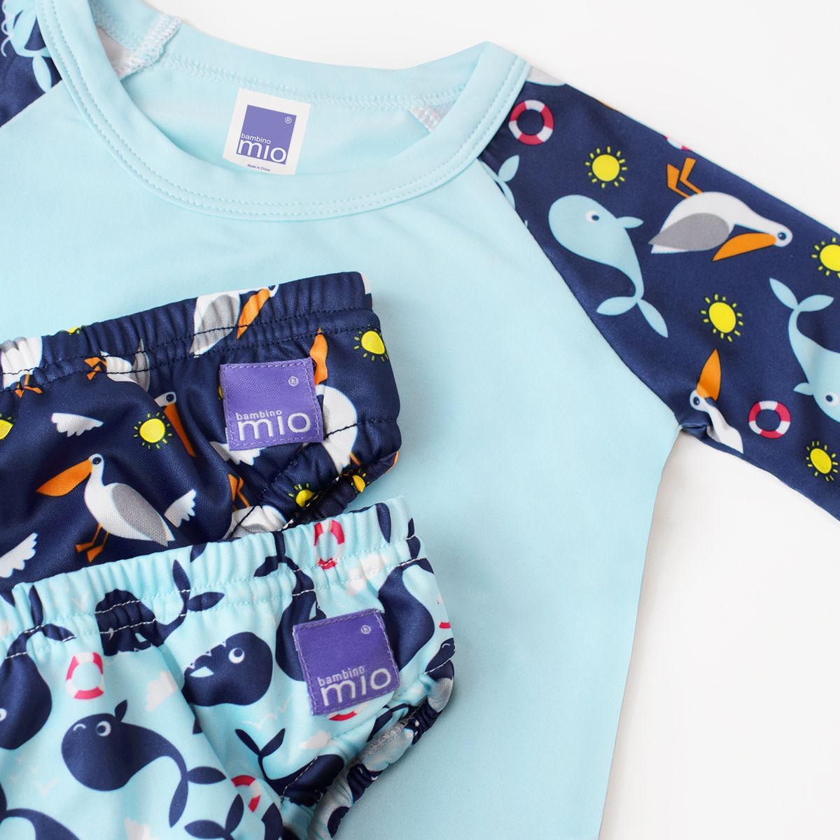 Lore & Leaf Malta Bambino Mio Swim Set Nautical 1
