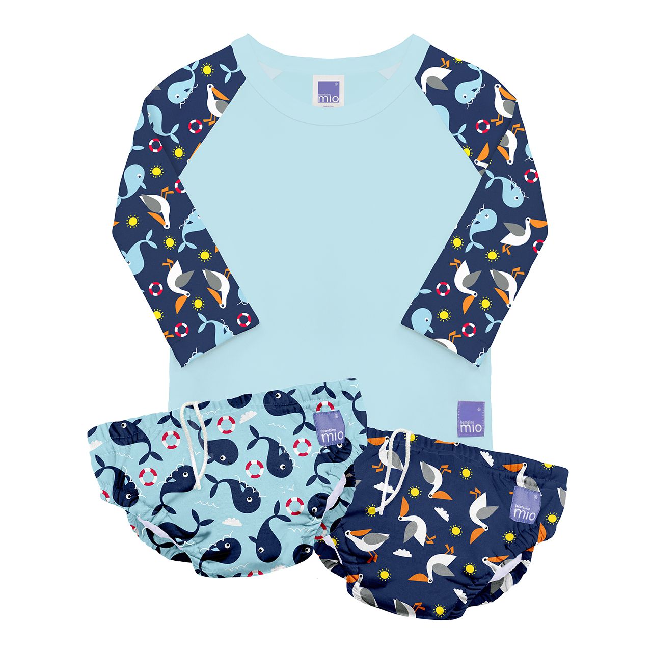 Lore & Leaf Malta Bambino Mio Swim Set Nautical