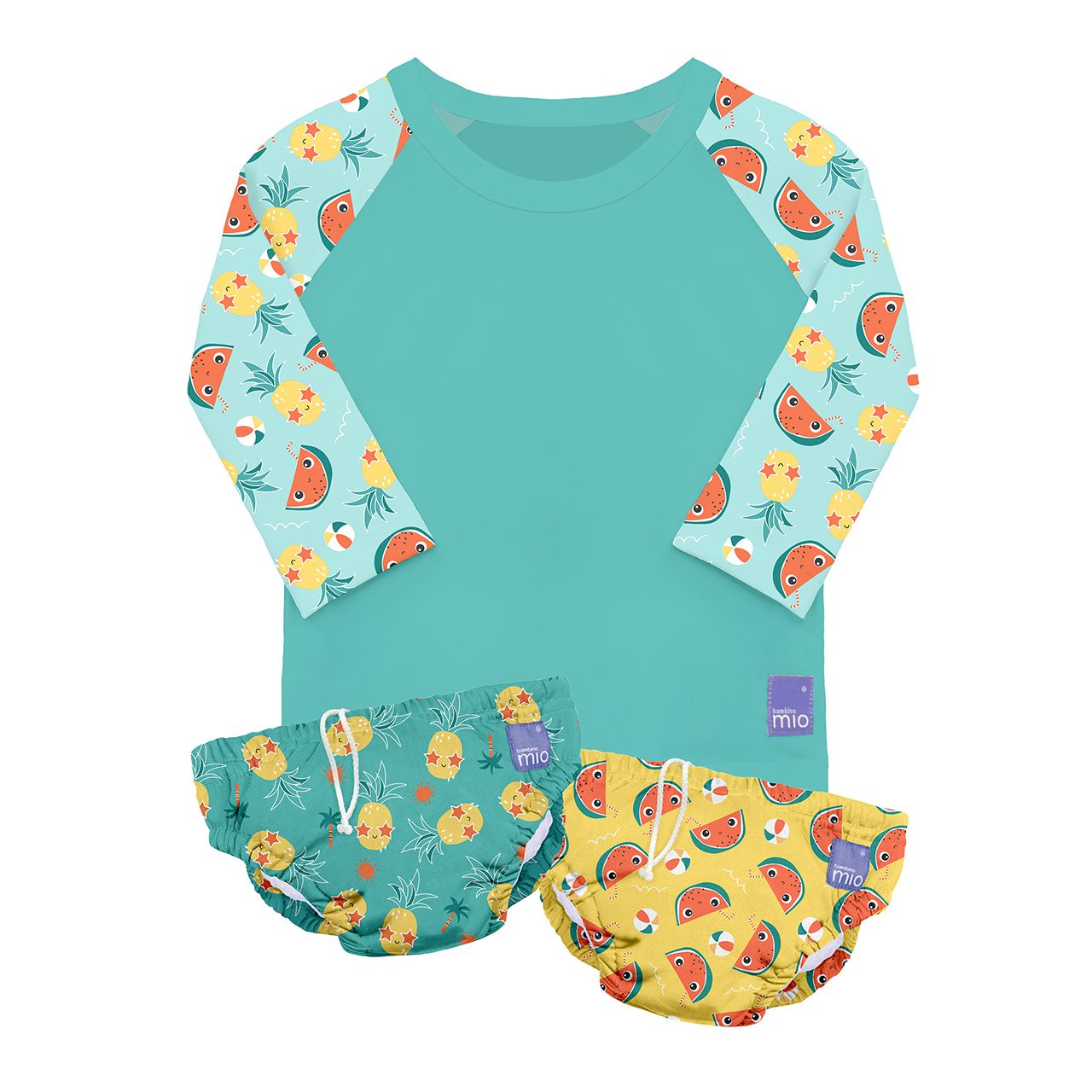 Lore & Leaf Malta Bambino Mio Swim Set Tropical