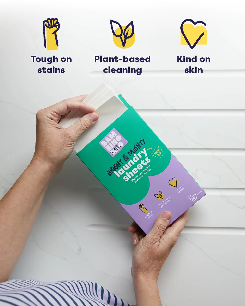 Bambino Mio - Bright & Mighty Eco-Friendly Laundry 24x Sheets