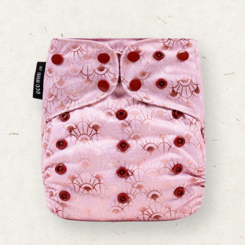 Lore & Leaf Malta sustainable eco friendly reusable shop Eco Mini pocket reusable diaper nappy cloth Ocean Song