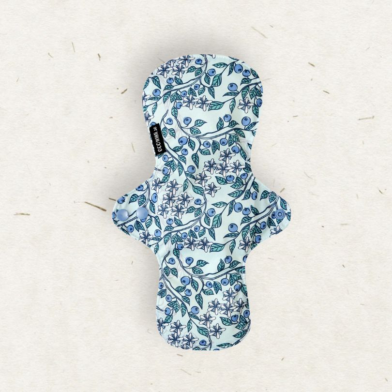 Lore & Leaf Malta sustainable reusable healthy period pads menstrual care hygiene women care Blueberry Trail