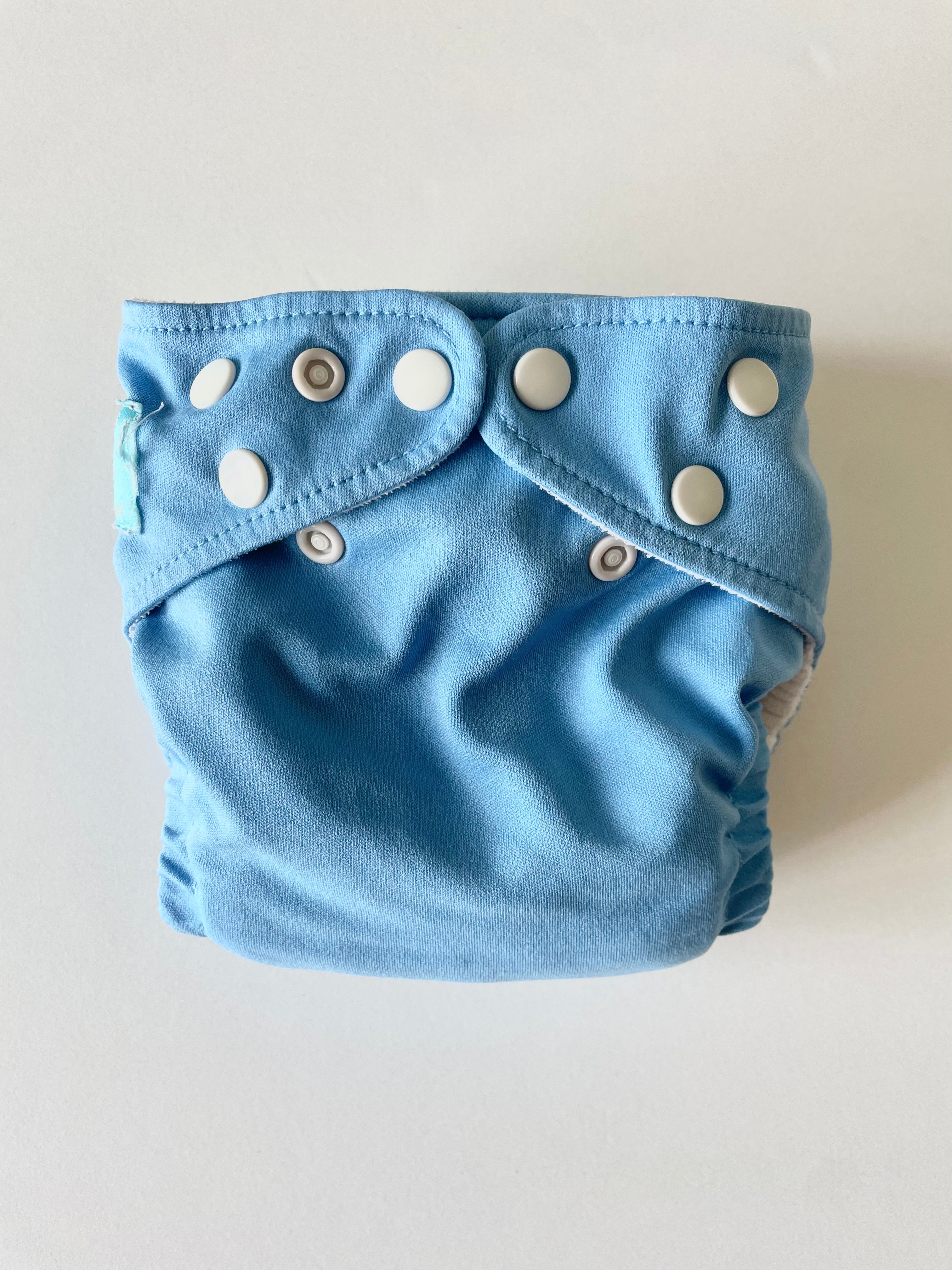 Pre-Loved Charlie Banana One Size - Pocket Nappy - Sky Blue