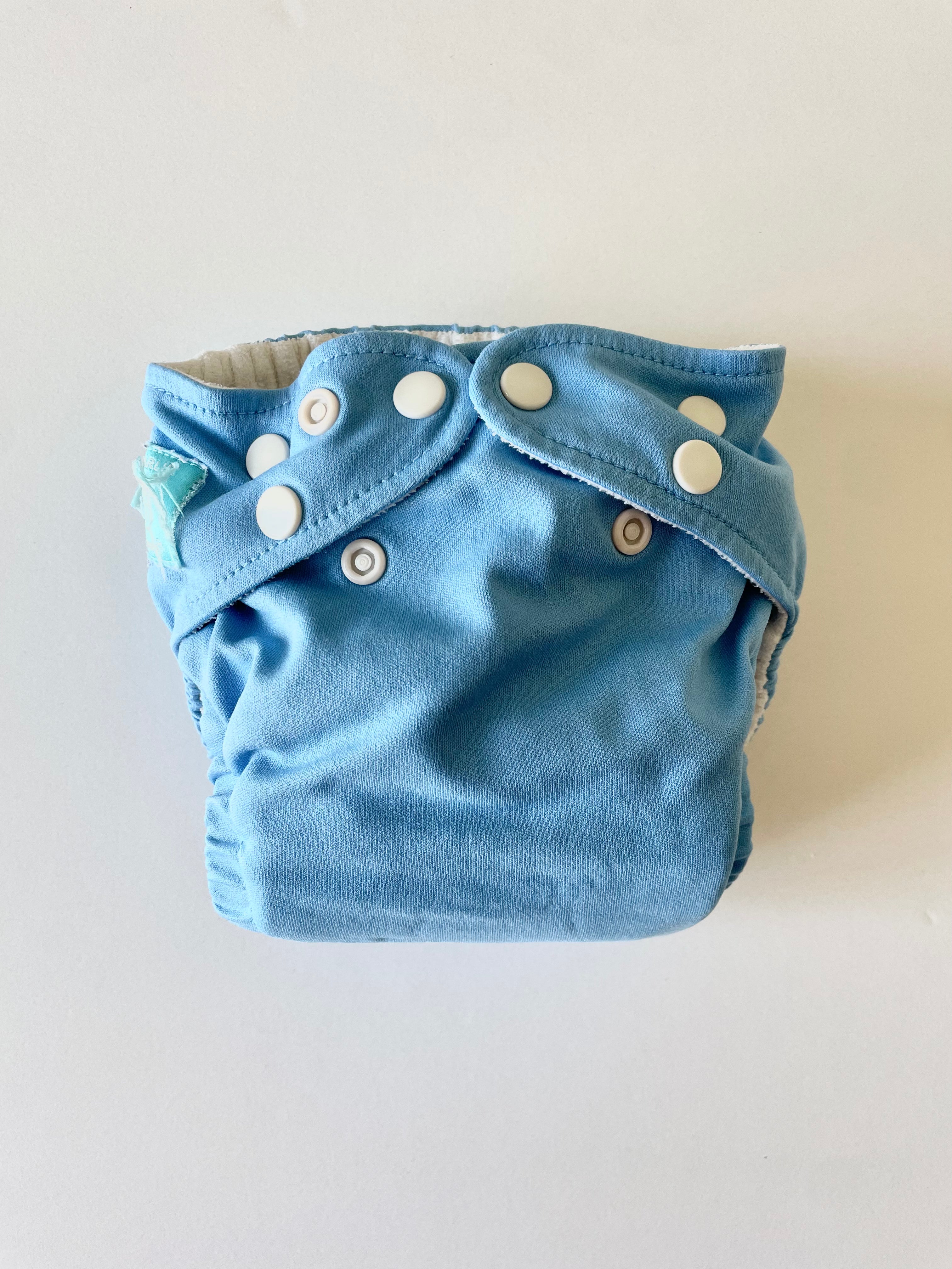 Pre-Loved Charlie Banana One Size - Pocket Nappy - Sky Blue