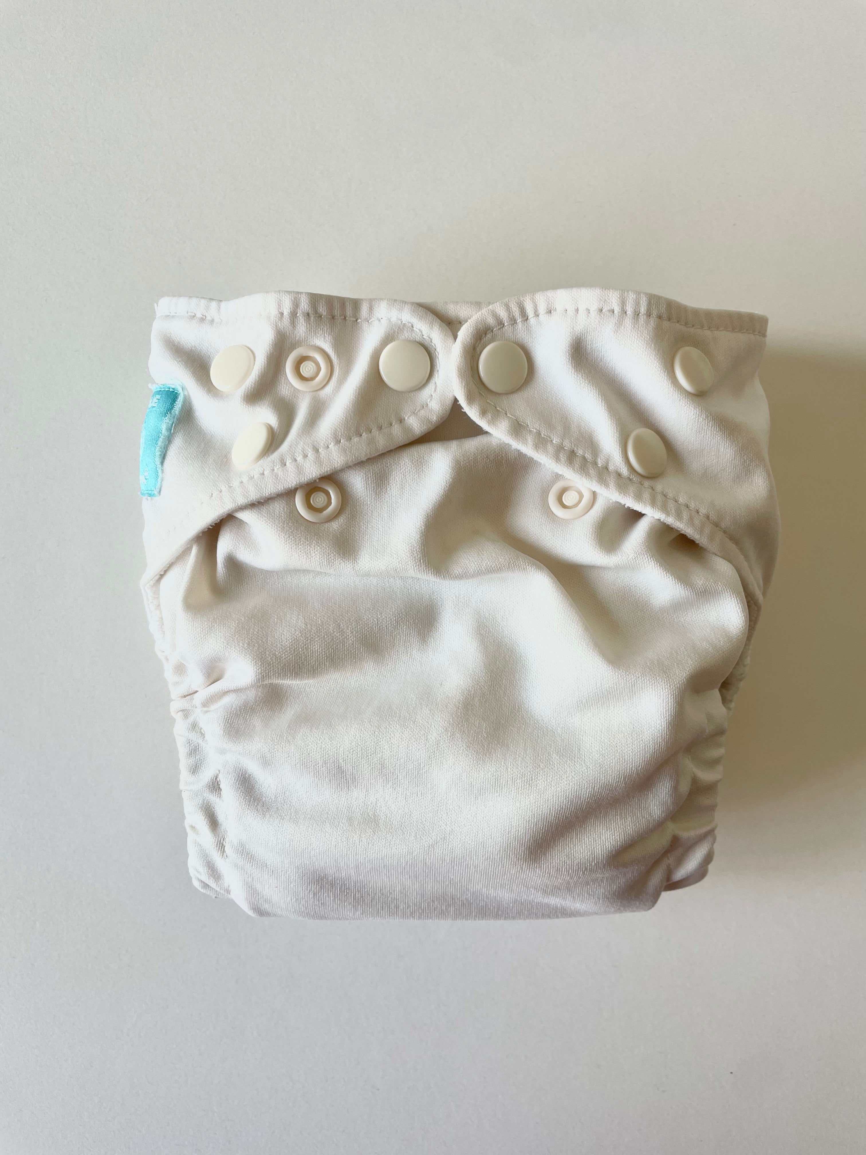 Pre-Loved Charlie Banana One Size - Pocket Nappy - White