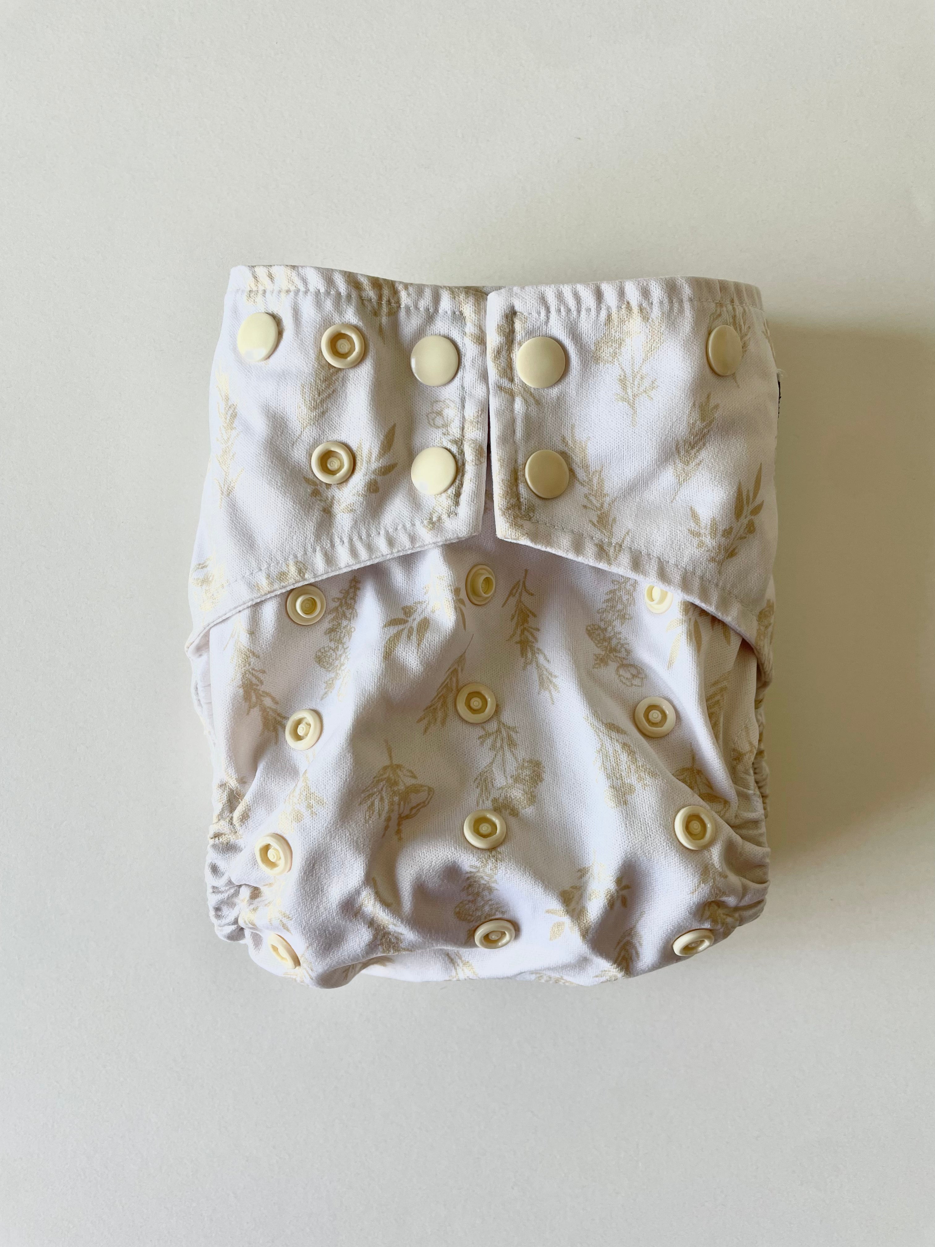 Pre-Loved La Petite Ourse - Pocket Nappy - Wheat