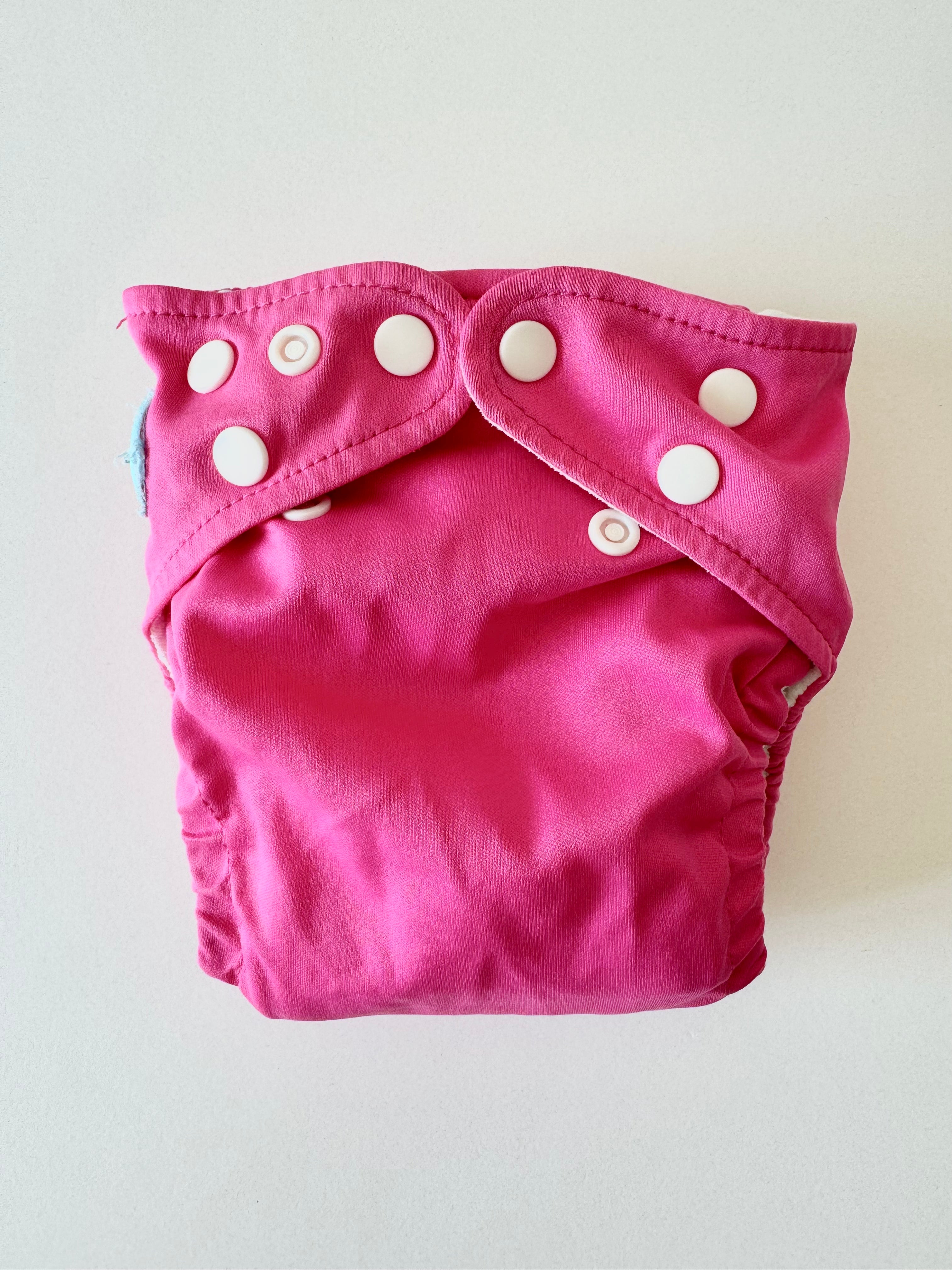 Pre-Loved Charlie Banana One Size - Pocket Nappy - Pink