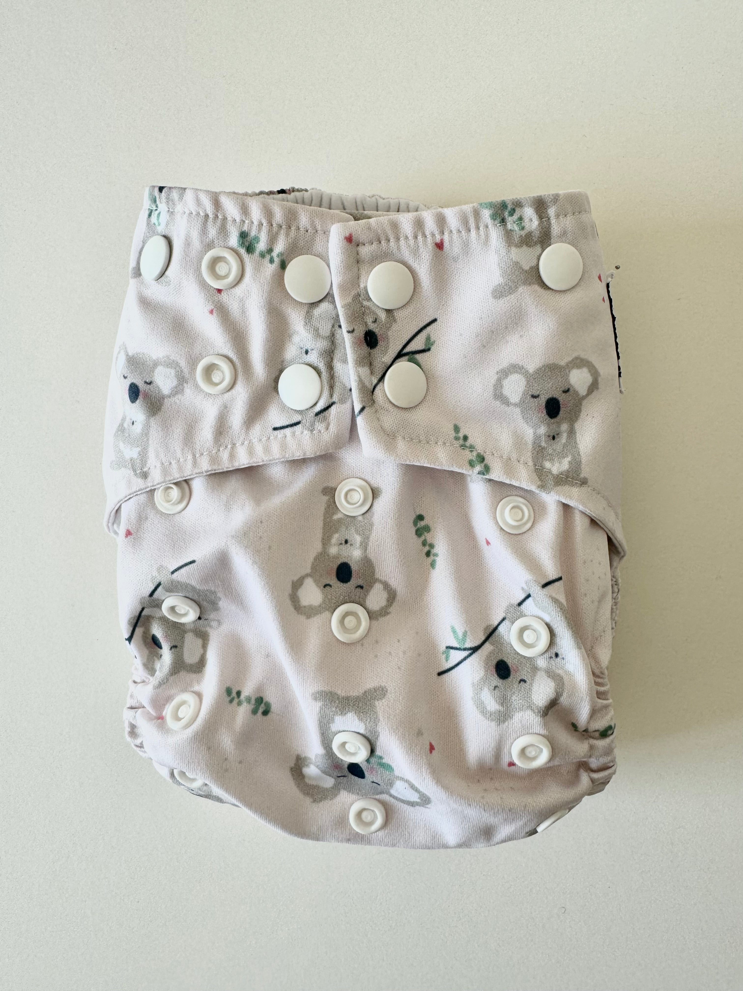 Pre-Loved La Petite Ourse - Pocket Nappy - Koala