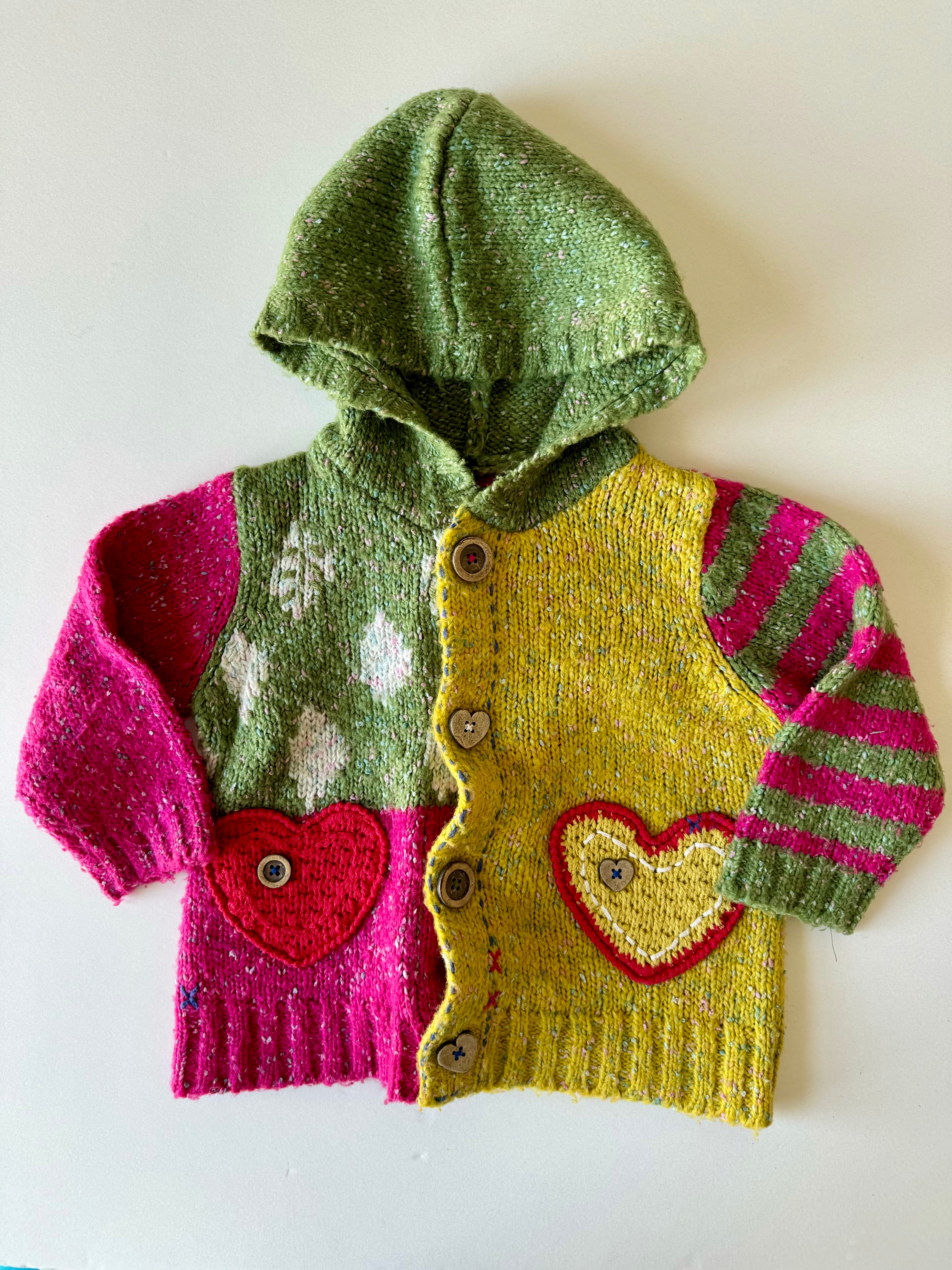 12-18m Hoodie Cardigan