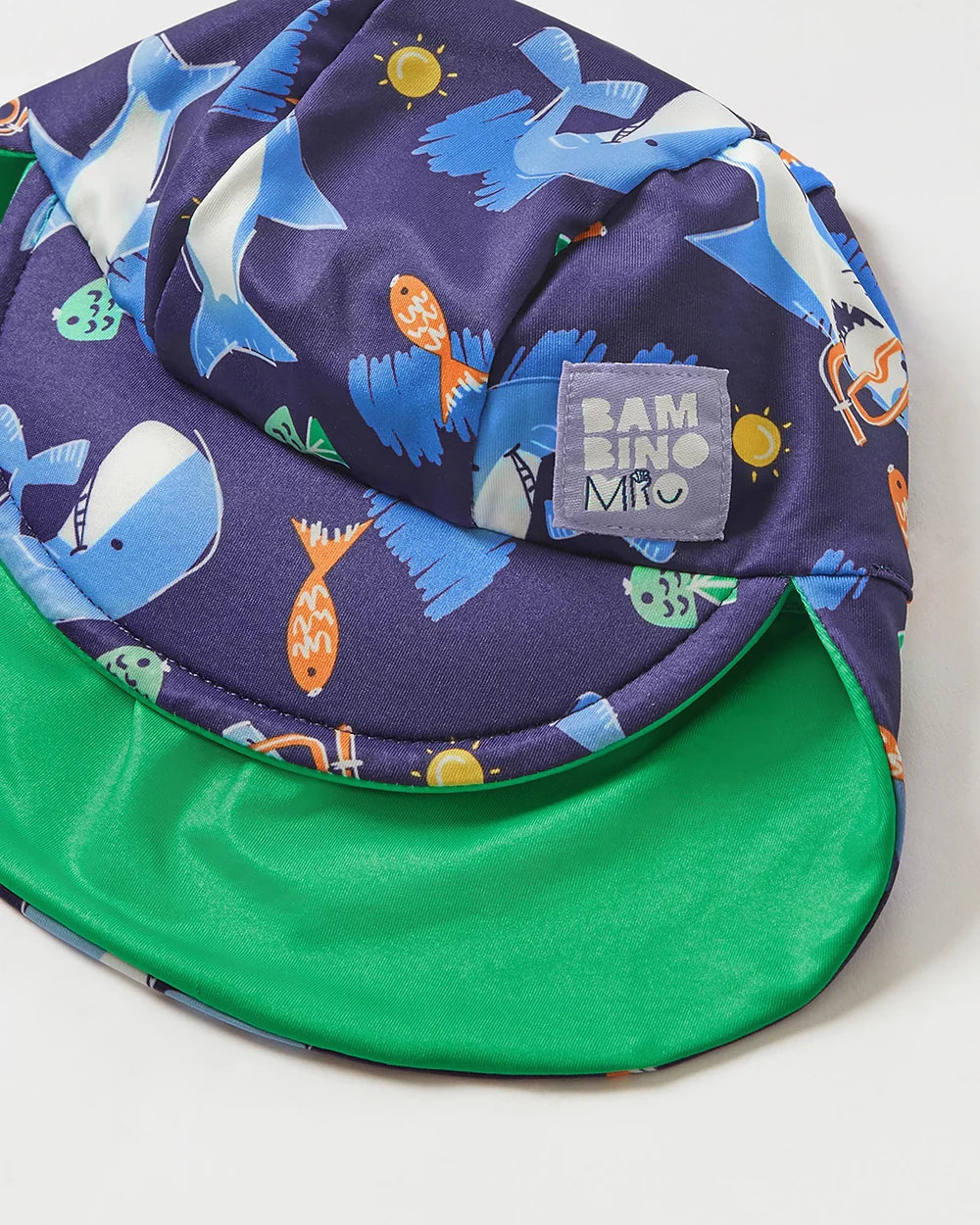 Lore & Leaf Malta Bambino Mio reversible swim hat reusable ocean explorers