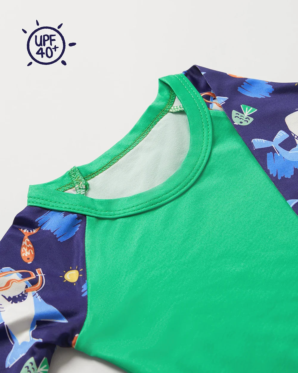 Lore & Leaf Malta Bambino Mio reusable swim set nappy ocean explorers rash vest