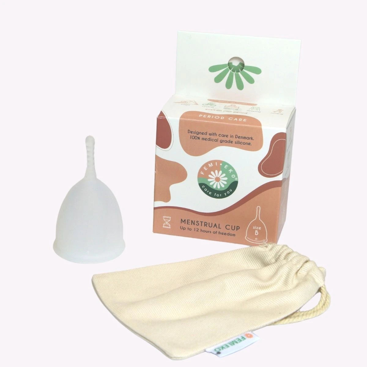 The Cloth Nappy Company Malta Femi.Eko Danish brand menstrual cup natur period sustainable silicone