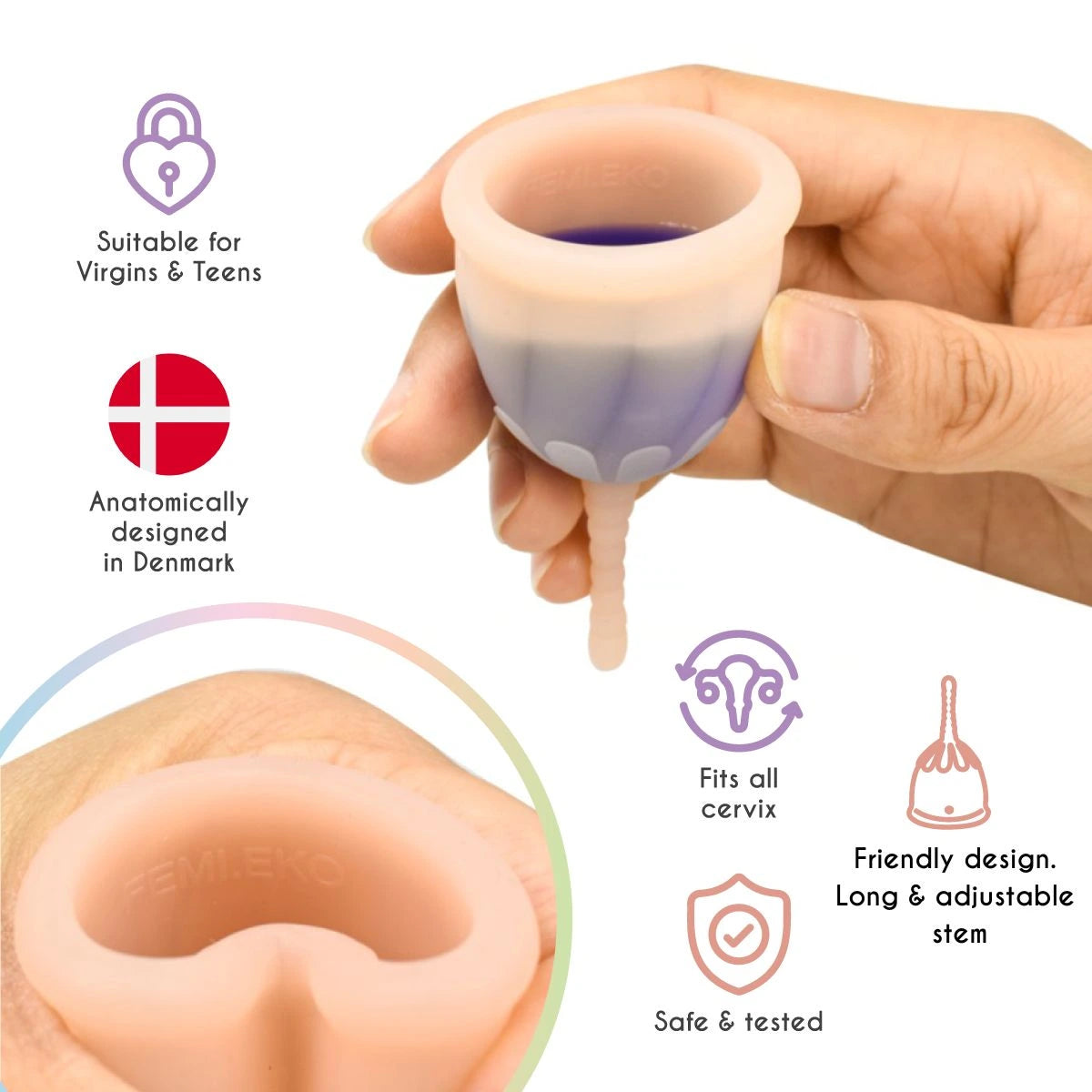 Femi.Eko - Menstrual Cup - Teens