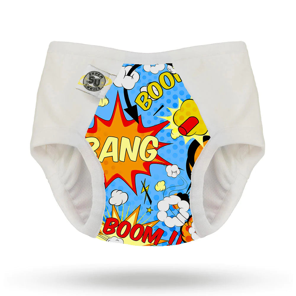 Super Undies Fearless Potty Training Pull Up Pants The Cloth Nappy Company Bang bedwetting