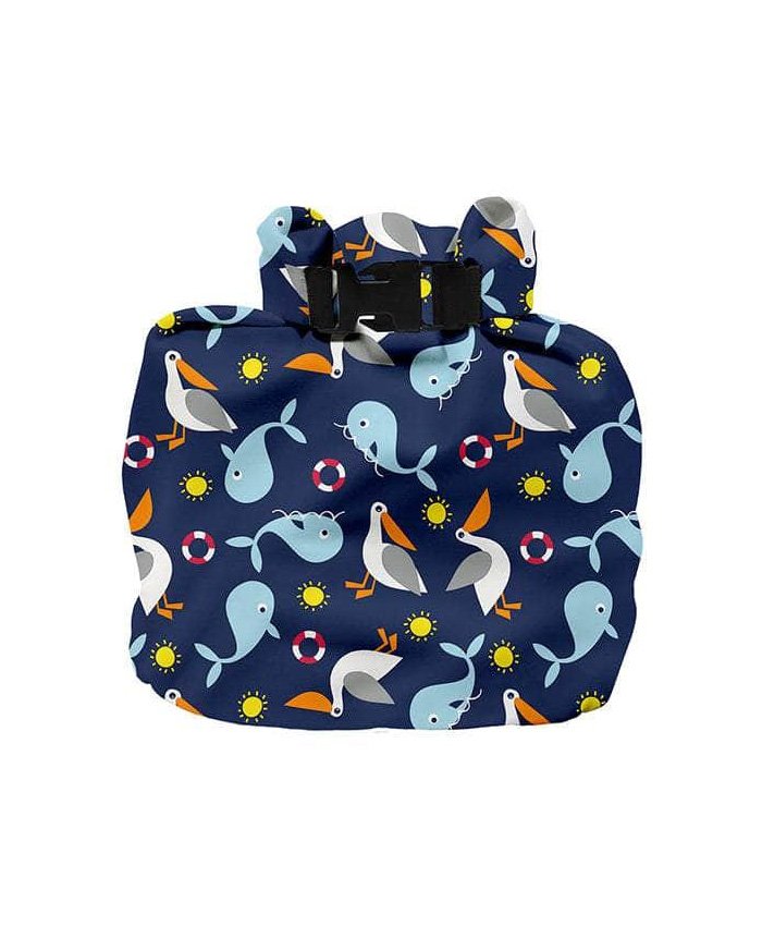 The Cloth Nappy Company Malta Bambino Mio wet bag nautical