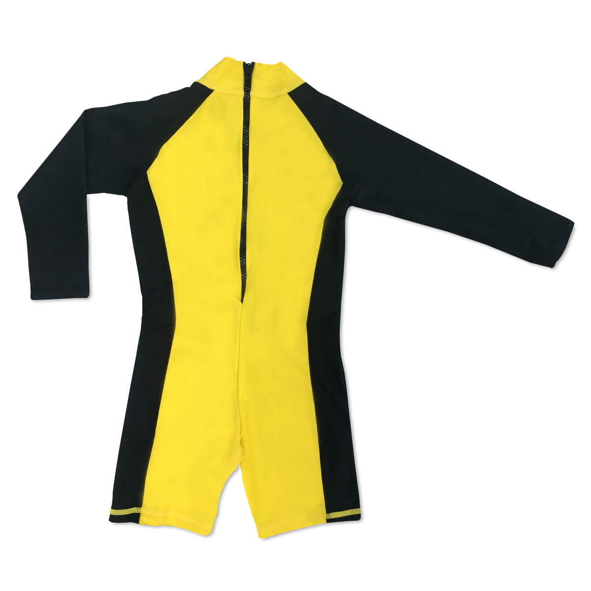 The Cloth Nappy Company Malta Charlie Banana Jumpsuit Wetsuit Swim Beach Yellow back