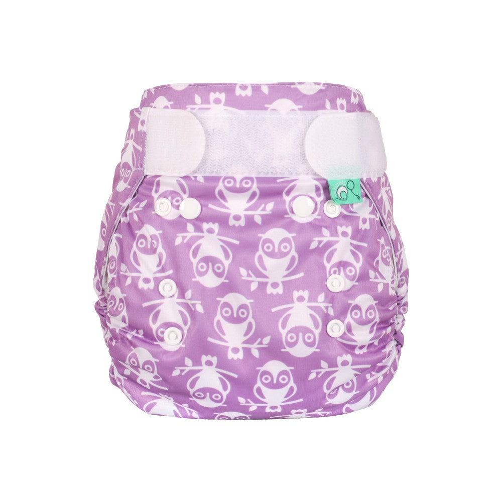 Tots Bots Bamboozle wrap owlbert The Cloth Nappy Company Malta