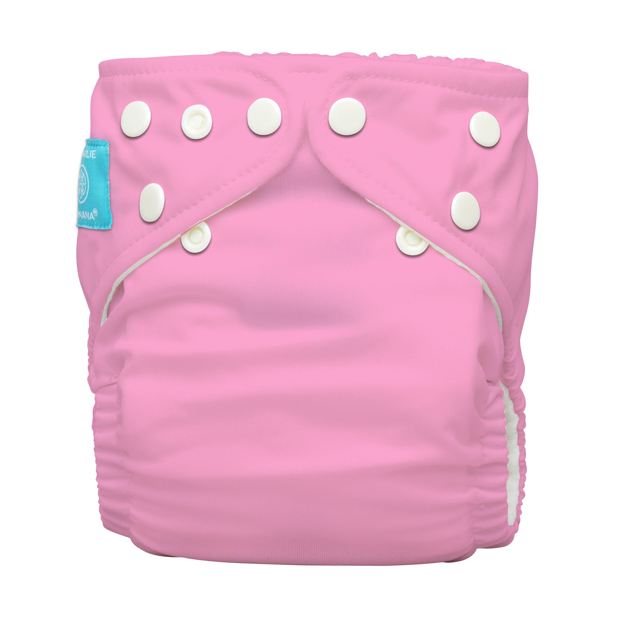 Charlie Banana One Size Hybrid Pocket Nappy Baby Pink The Cloth Nappy Company Malta