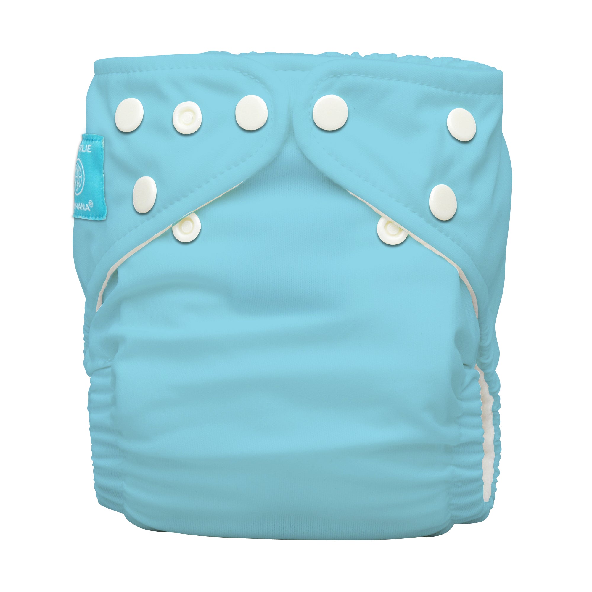 Charlie Banana One Size Hybrid Pocket Nappy CB Blue The Cloth Nappy Company Malta