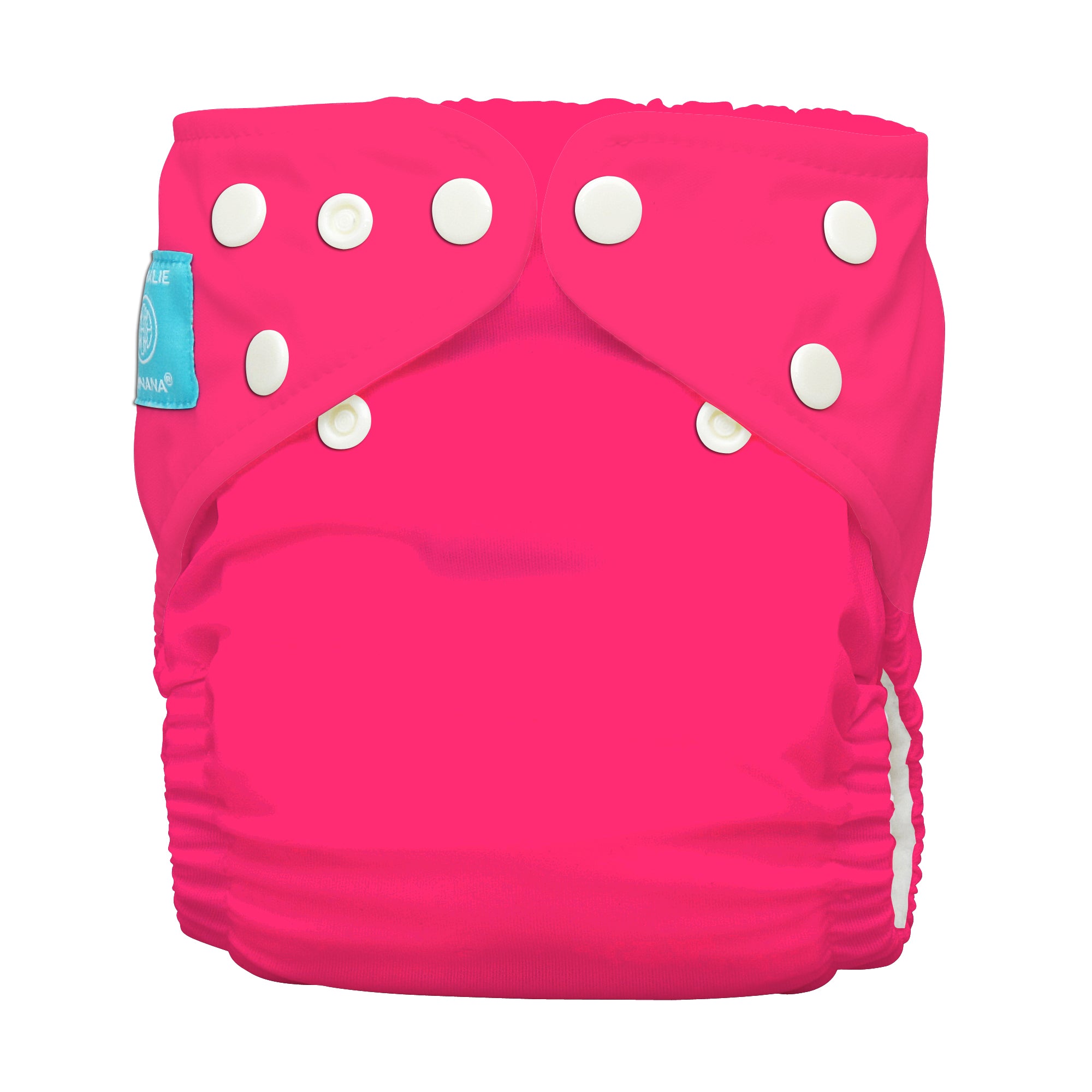 Charlie Banana One Size Hybrid Pocket Nappy Fluorescent Hot Pink The Cloth Nappy Company Malta