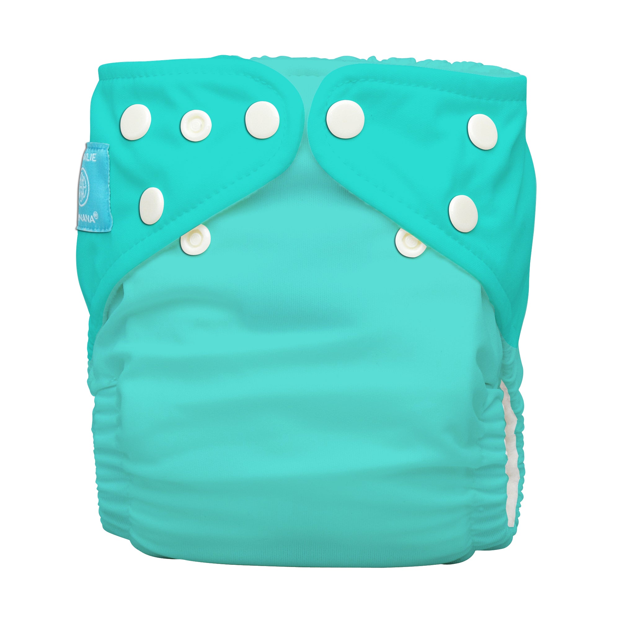 Charlie Banana One Size Hybrid Pocket Nappy Fluorescent Turquoise The Cloth Nappy Company Malta