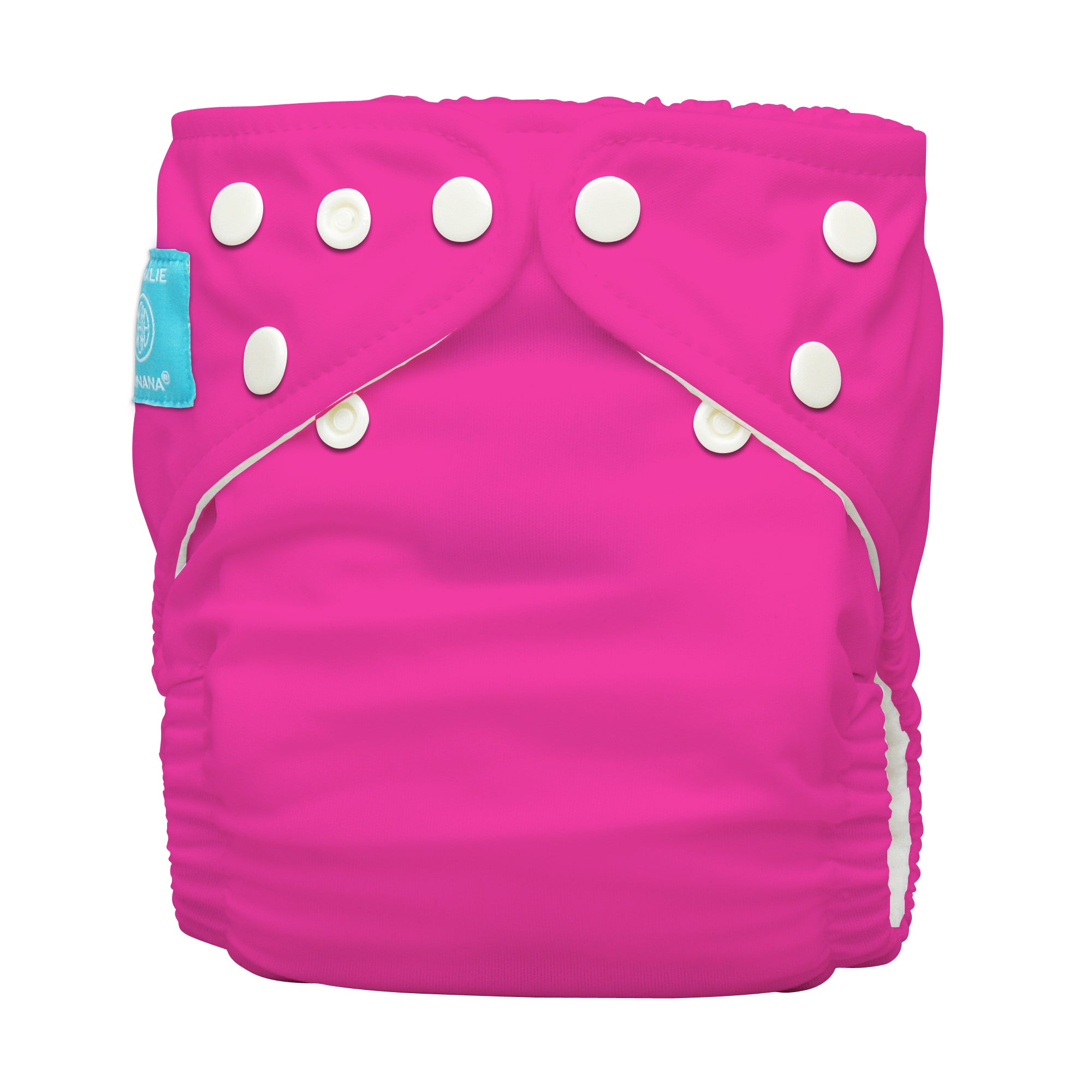 Charlie Banana One Size Hybrid Pocket Nappy Hot Pink The Cloth Nappy Company Malta