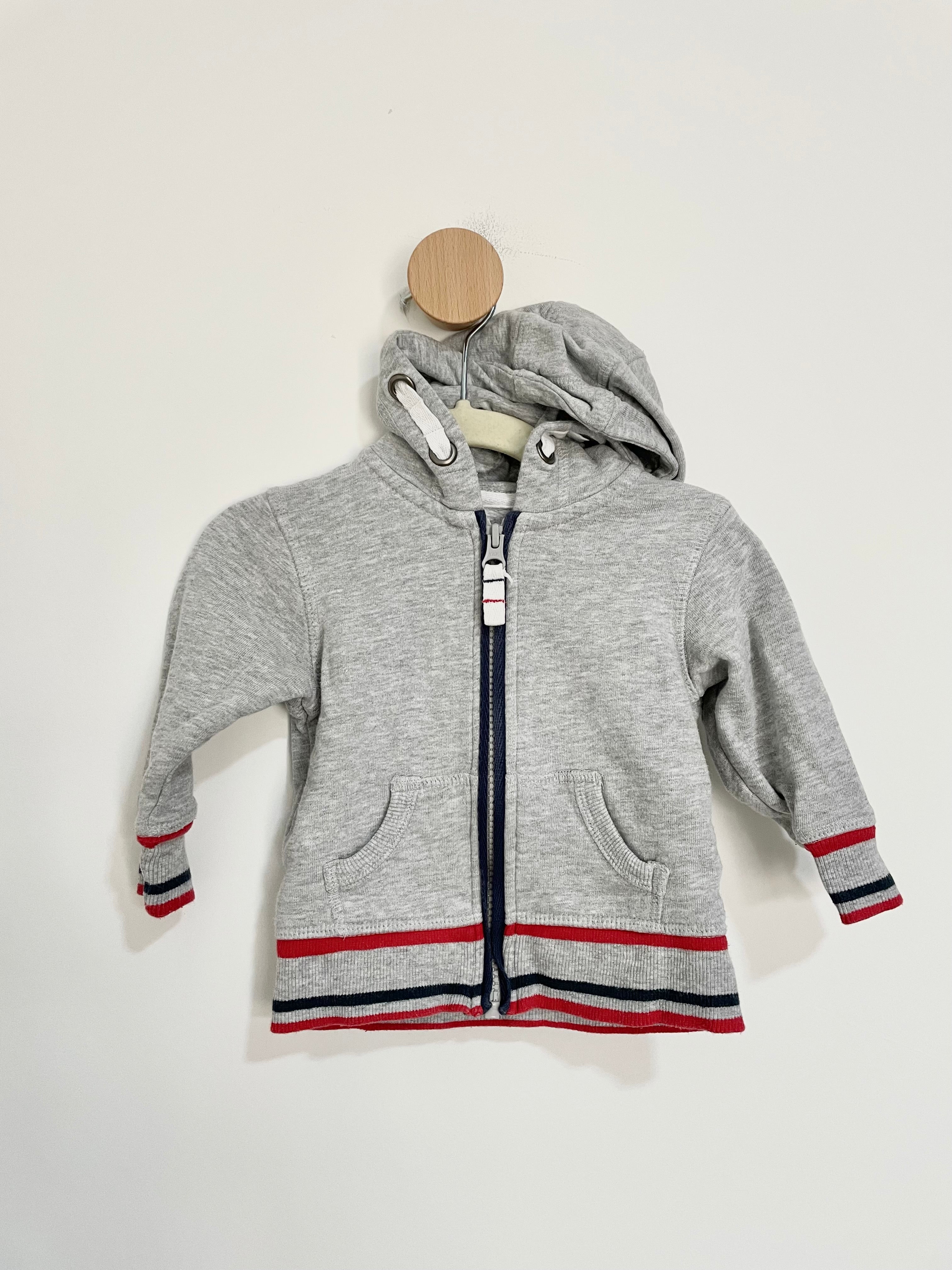 3-6m Zip-Up Hoodie