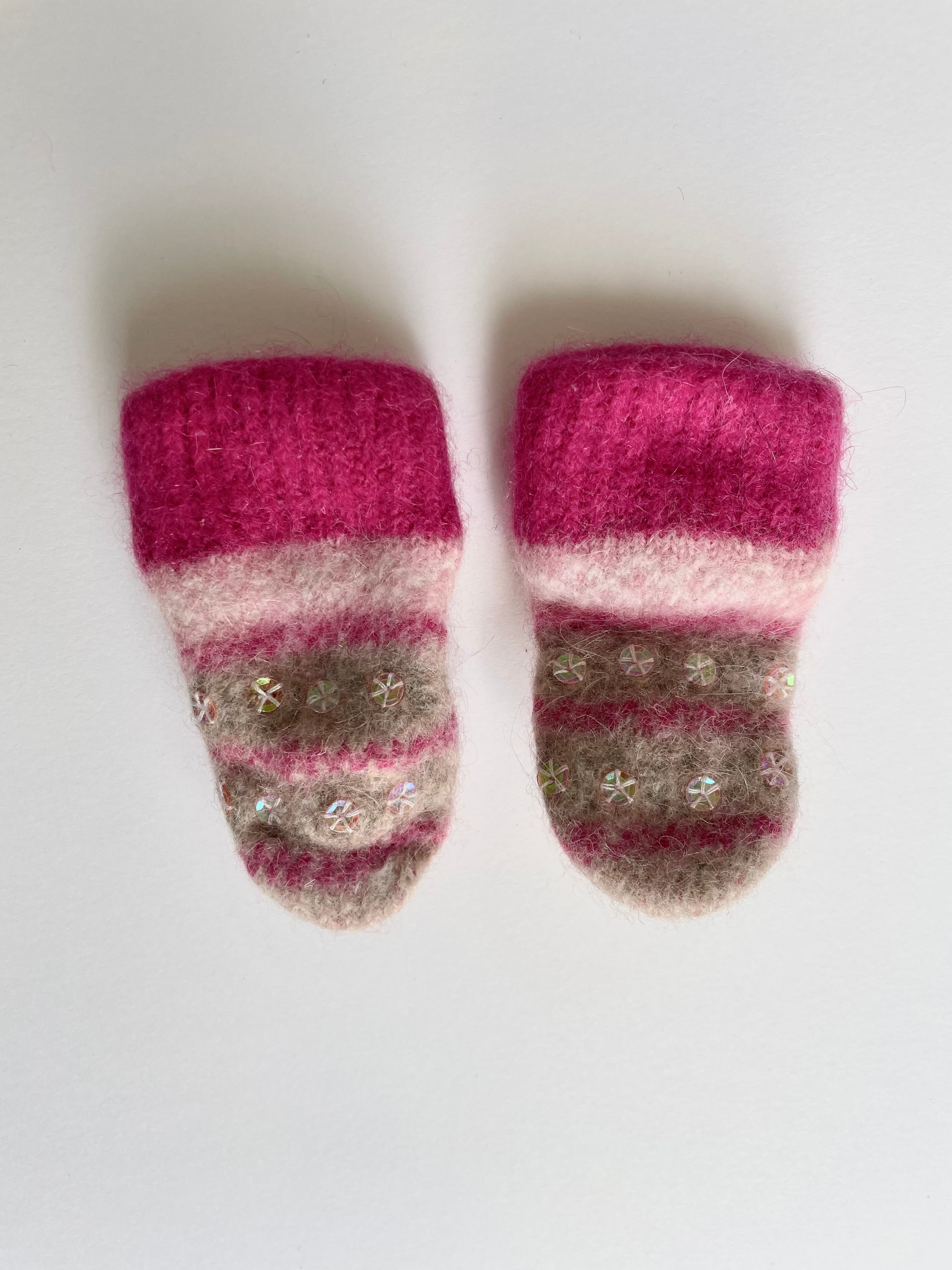 0-3m Winter Mittens