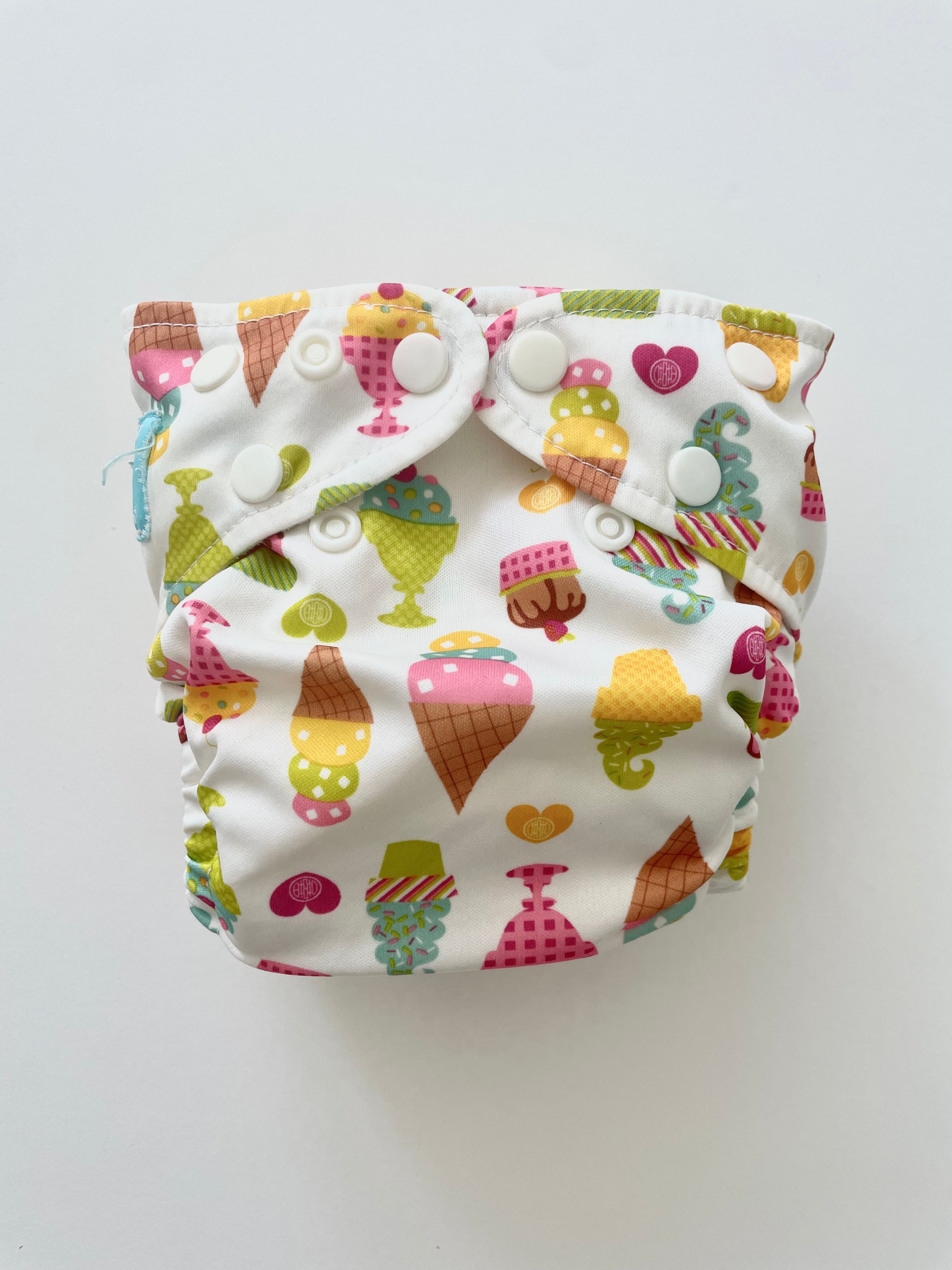 Pre-Loved Charlie Banana One Size - Pocket Nappy - Gelato