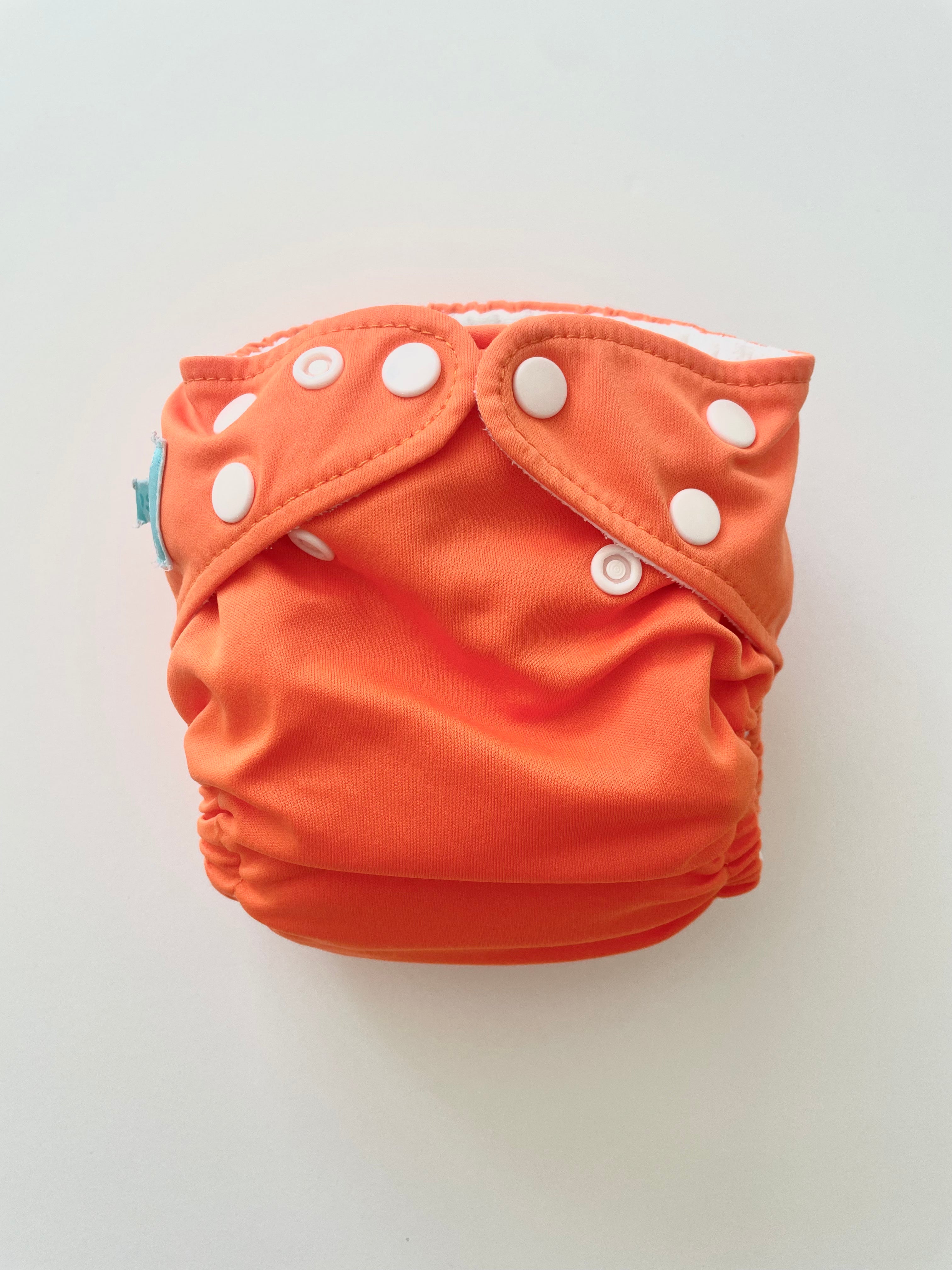 Pre-Loved Charlie Banana One Size - Pocket Nappy - Fluorescent Orange