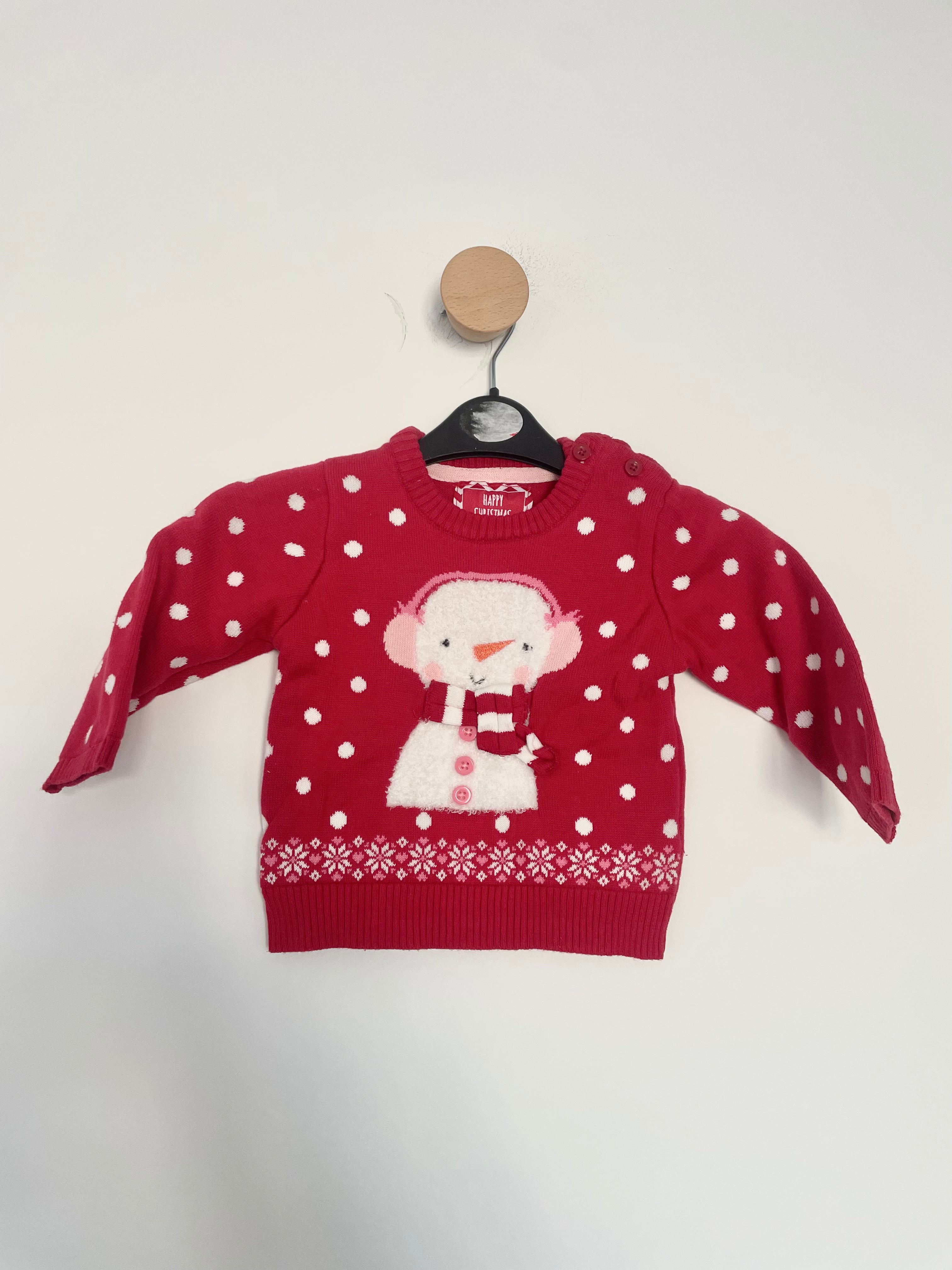 3-6m Christmas Jumper