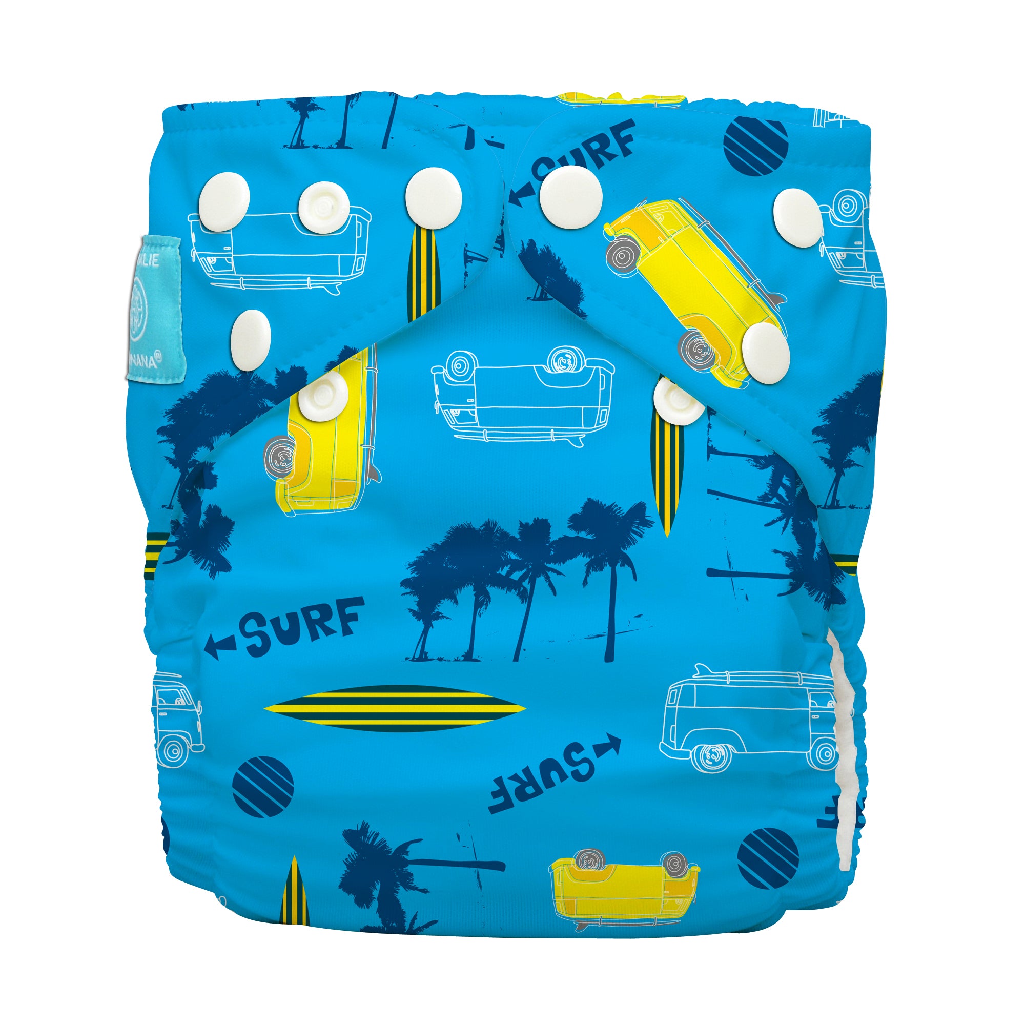 Charlie Banana One Size Hybrid Pocket Nappy Malibu The Cloth Nappy Company Malta