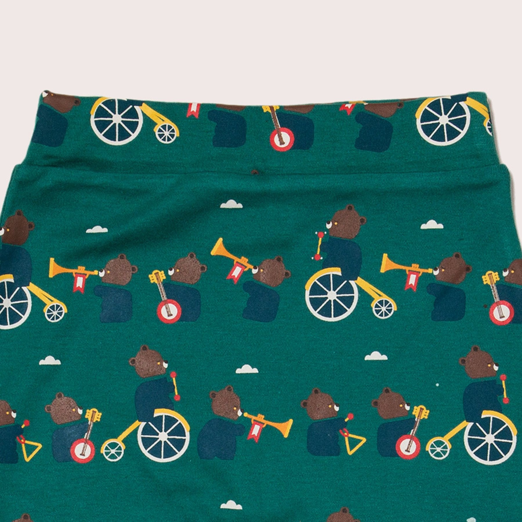 The Cloth Nappy Company Malta Little Green Radicals Bear Jamboree Joggers 2