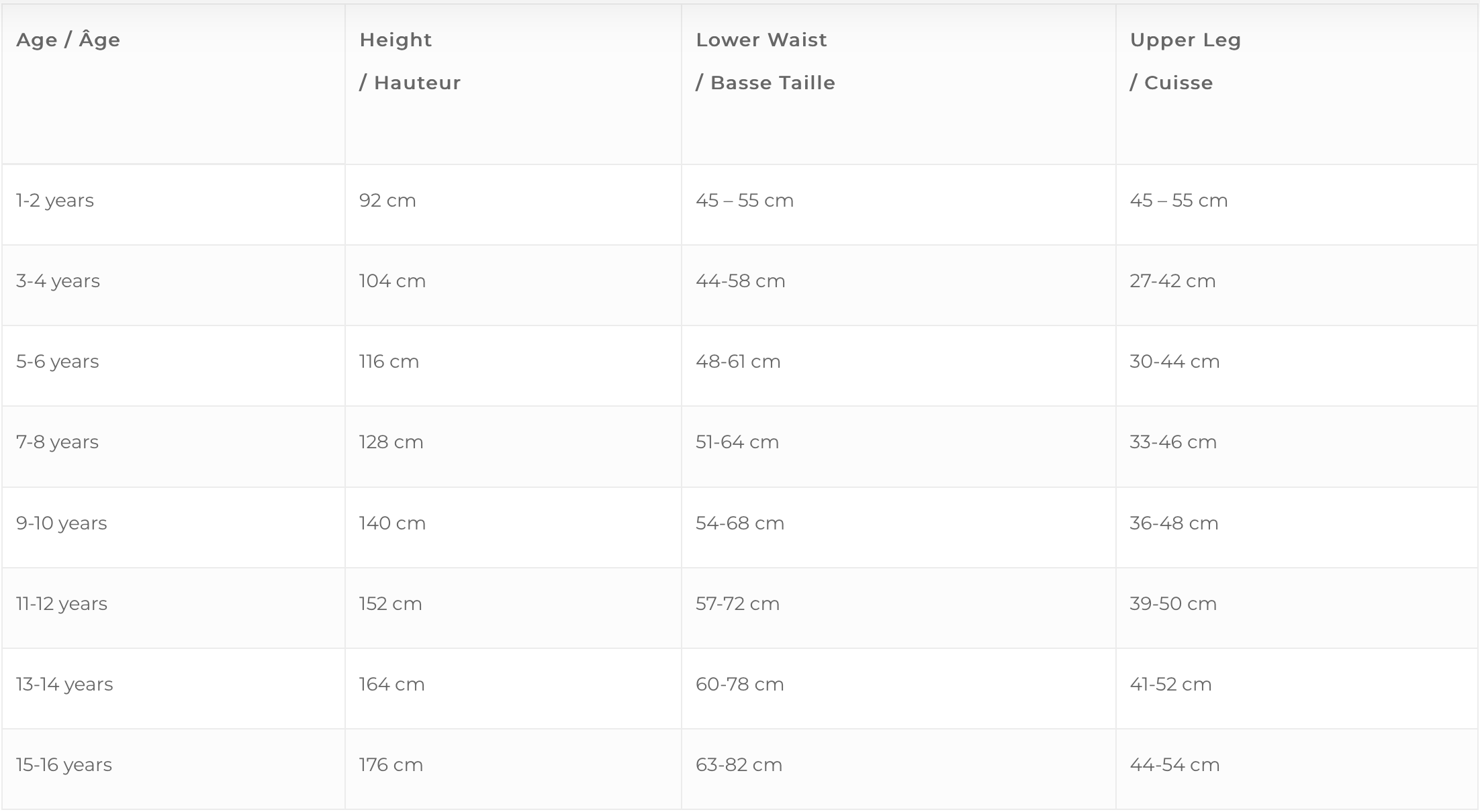 The Cloth Nappy Company Malta Kes Vir incontinence swimming trunks size chart