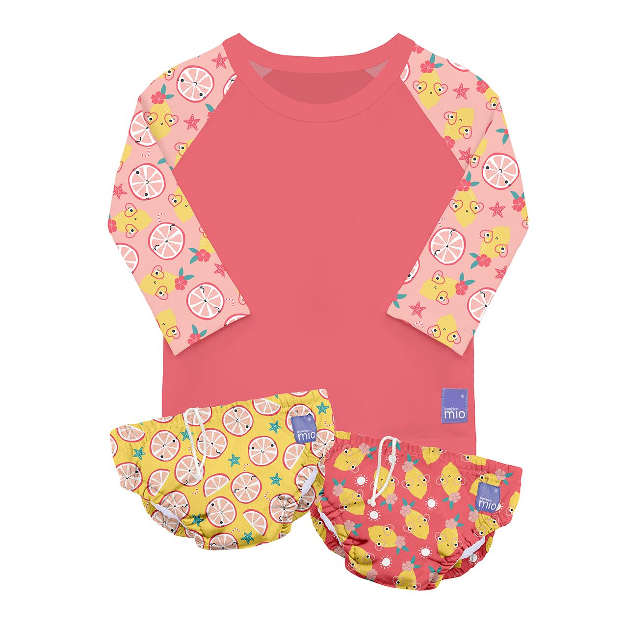 The Cloth Nappy Company Malta Bambino Mio Swim Set Punch